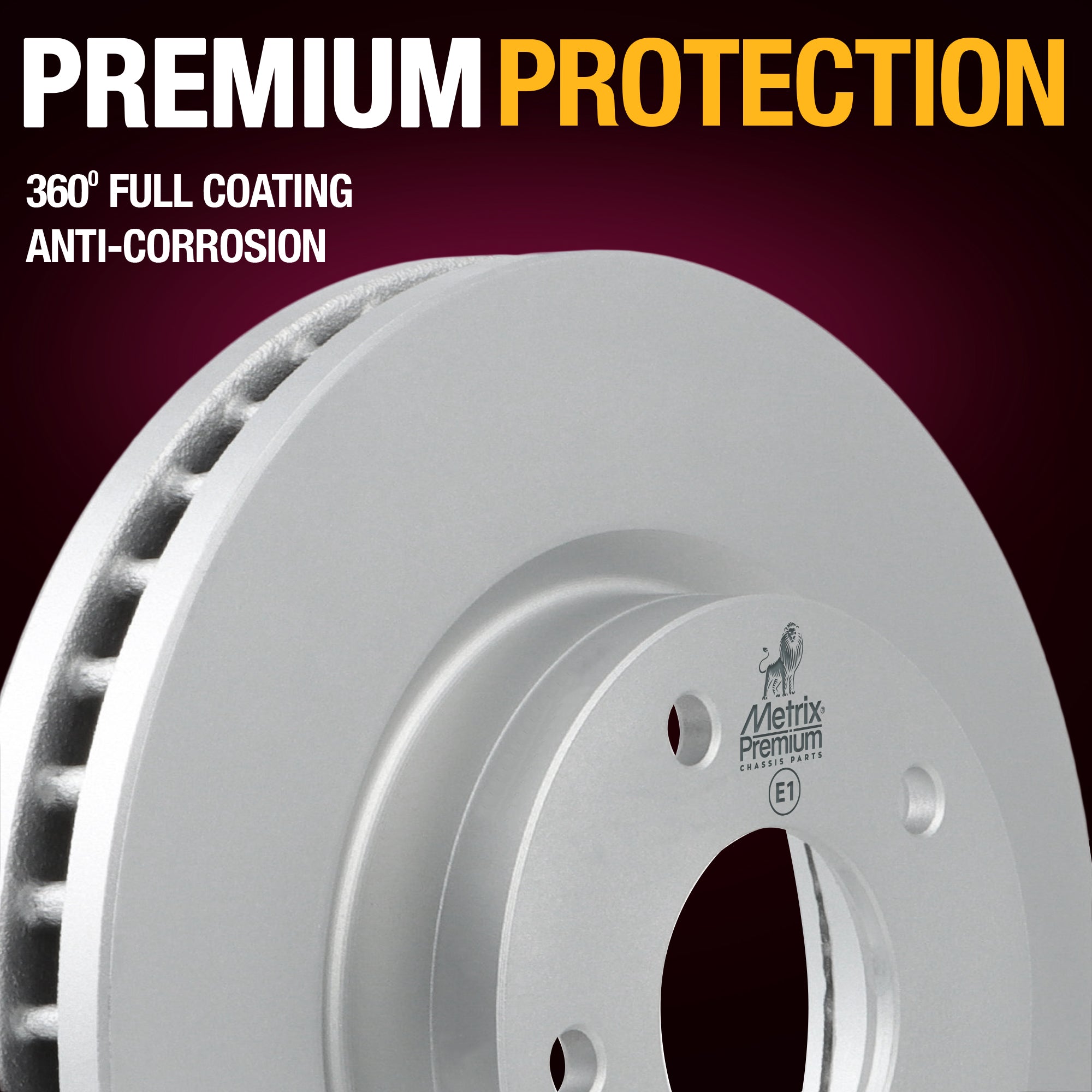 Metrix Premium Front Disc Brake Rotor Kit 92621MT suspension steering brake parts