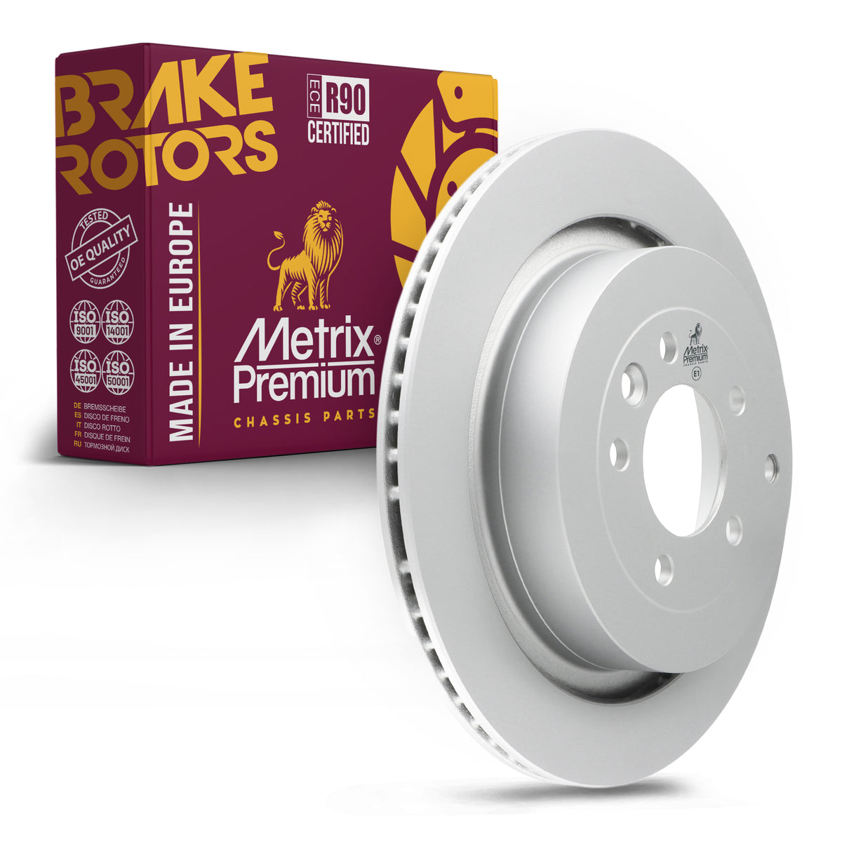 Metrix Premium Rear Disc Brake Rotor 83656MF OEM fit auto parts