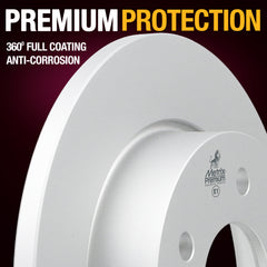 Metrix Premium Rear Disc Brake Rotor Kit 92619MT suspension steering brake parts