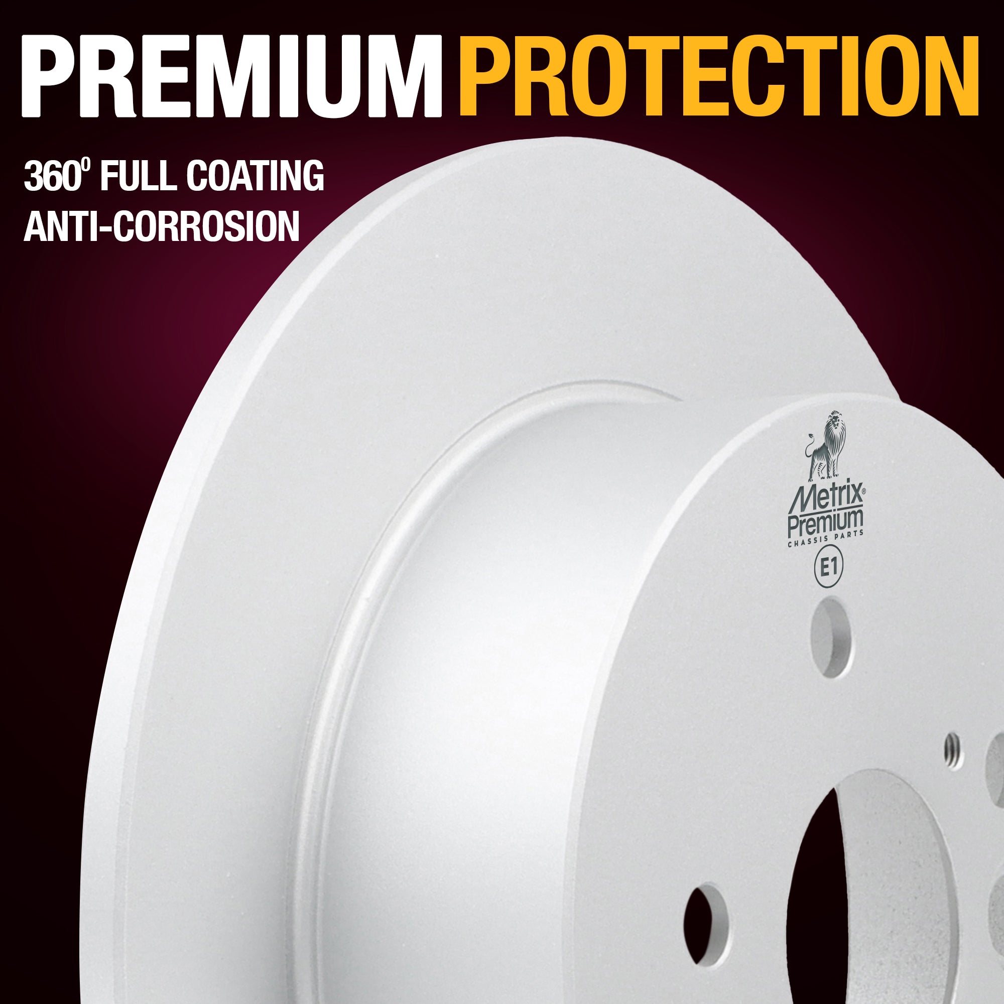 Metrix Premium Rear Disc Brake Rotor Kit 92618MT suspension steering brake parts