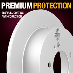 Metrix Premium Rear Disc Brake Rotor Kit 92617MT suspension steering brake parts