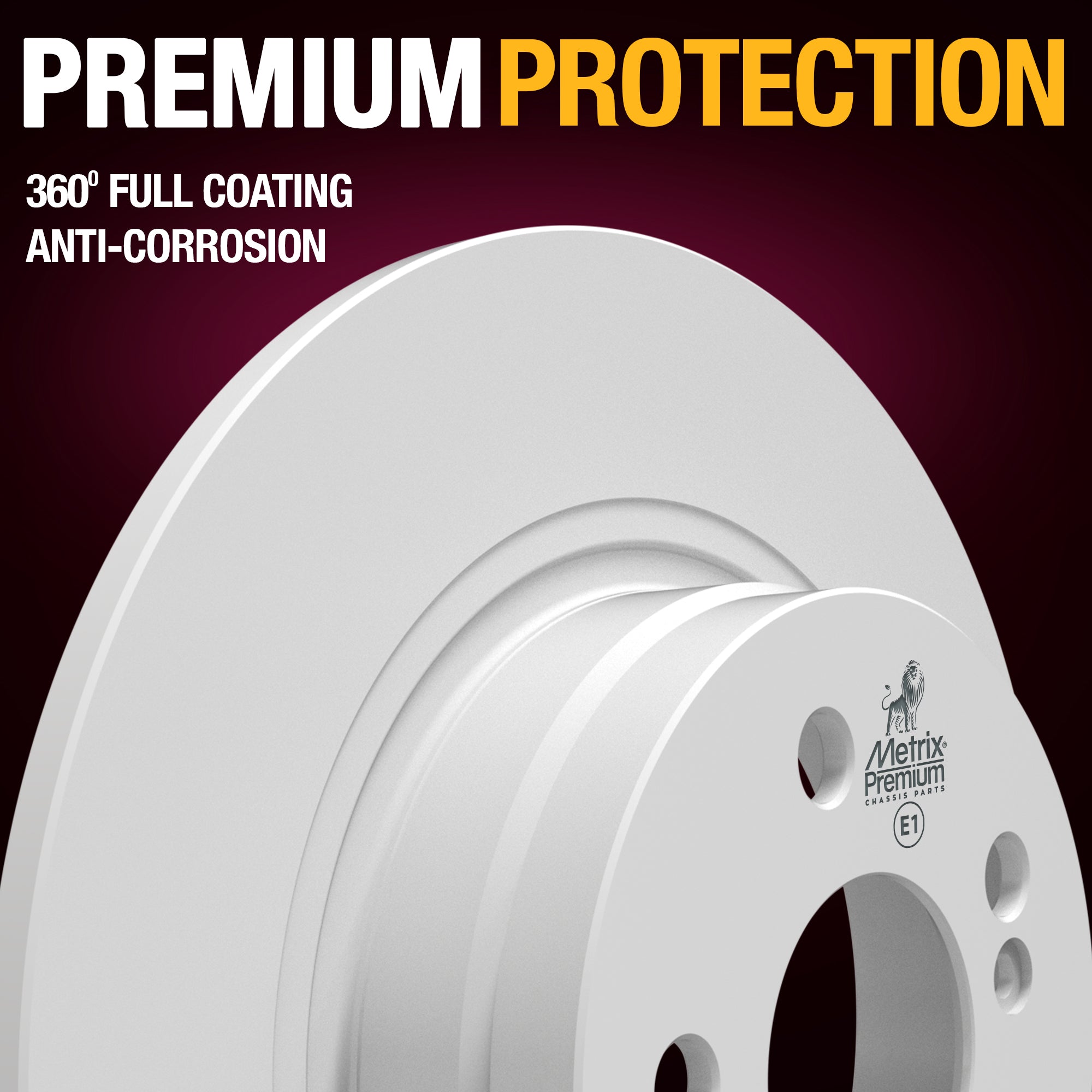 Metrix Premium Rear Disc Brake Rotor Kit 92218MT suspension steering brake parts