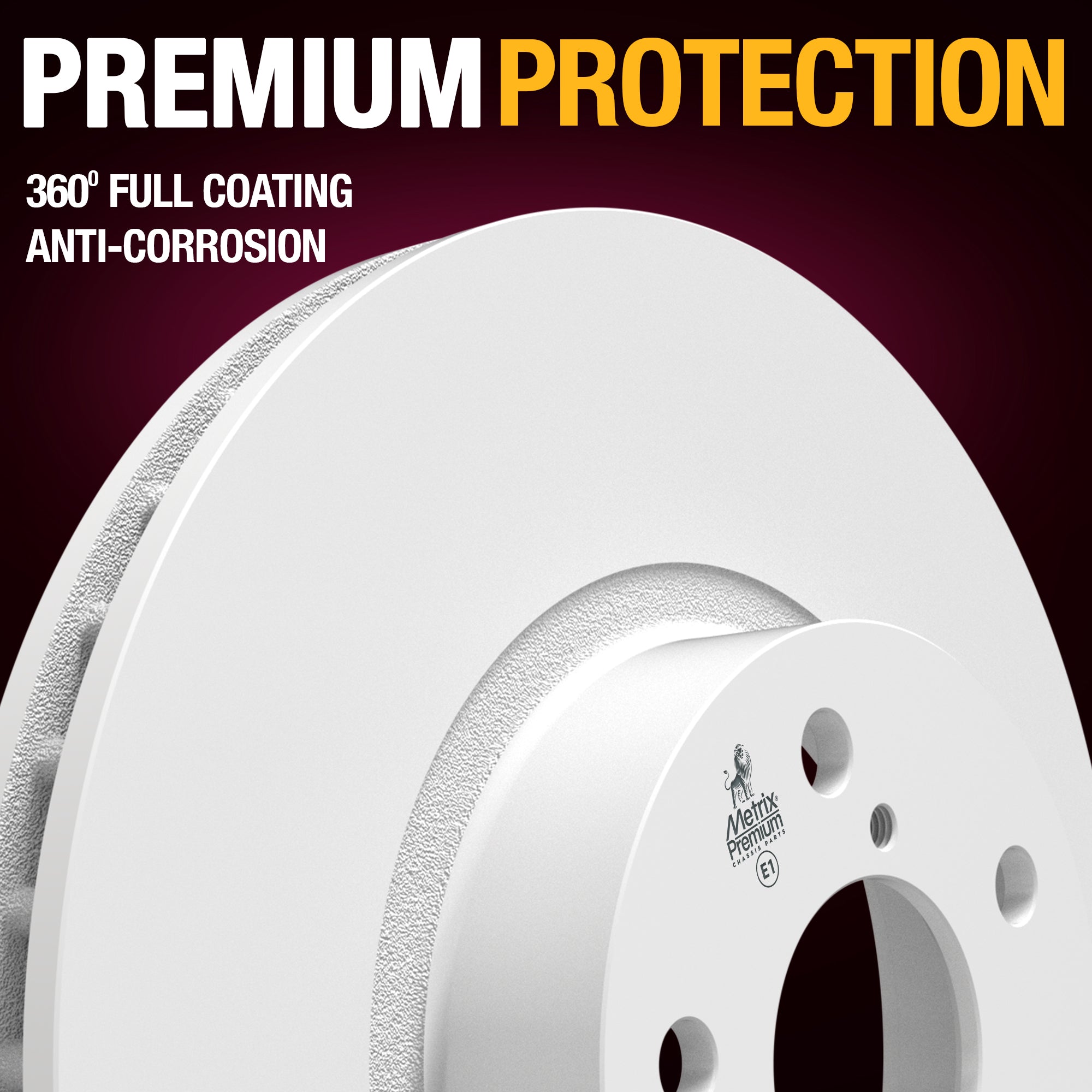 Metrix Premium Front Disc Brake Rotor Kit 92559MT spare car parts