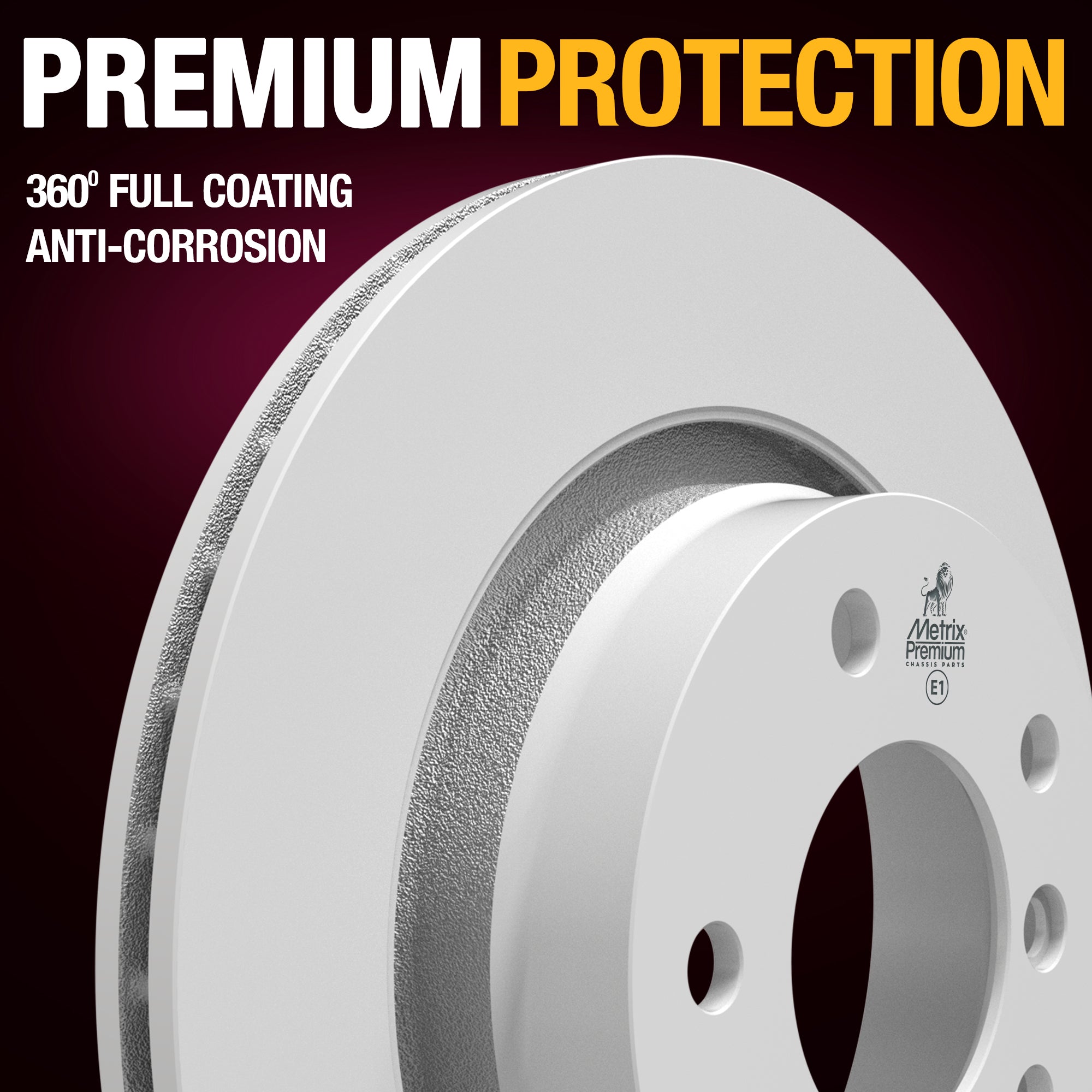 Metrix Premium Rear Disc Brake Rotor Kit 92216MT suspension steering brake parts