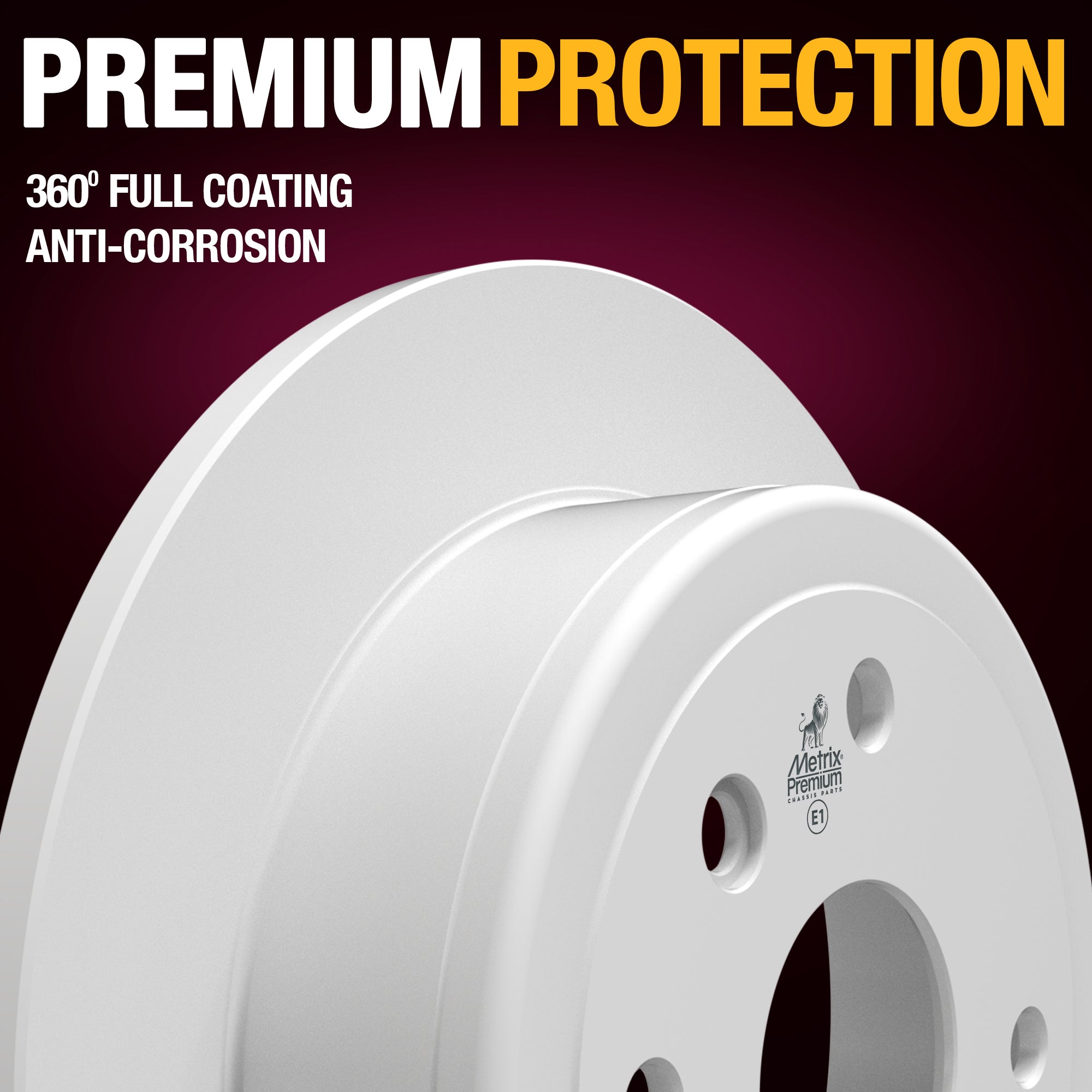 Metrix Premium Chassis Parts Rear Disc Brake Rotor Kit 92153MT suspension steering brake parts