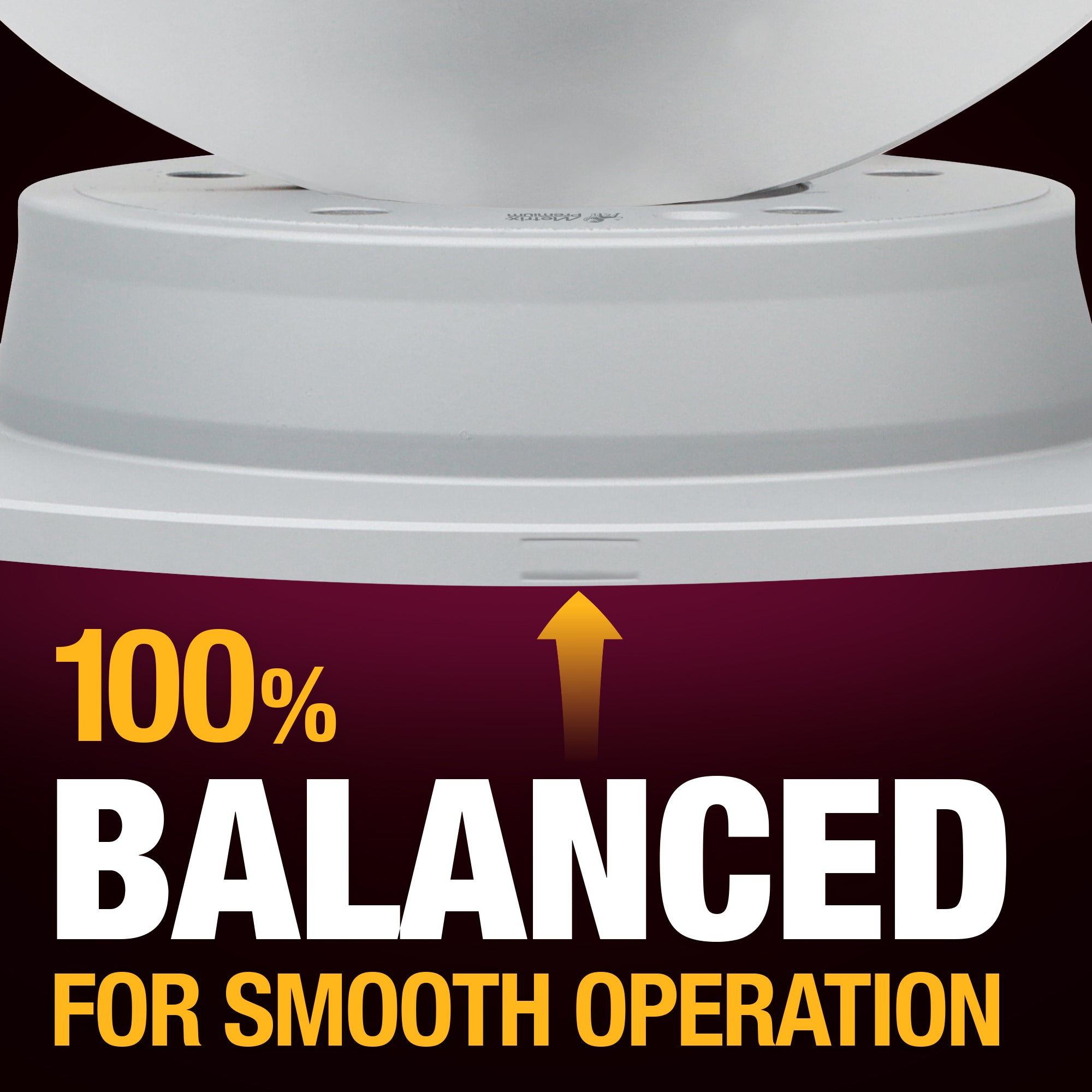 PERFECTLY BALANCED: Factory mill-balanced brake rotors ensure equal mass distribution, resulting in smooth and pulsation-free stops, ultimately enhancing safety on the road