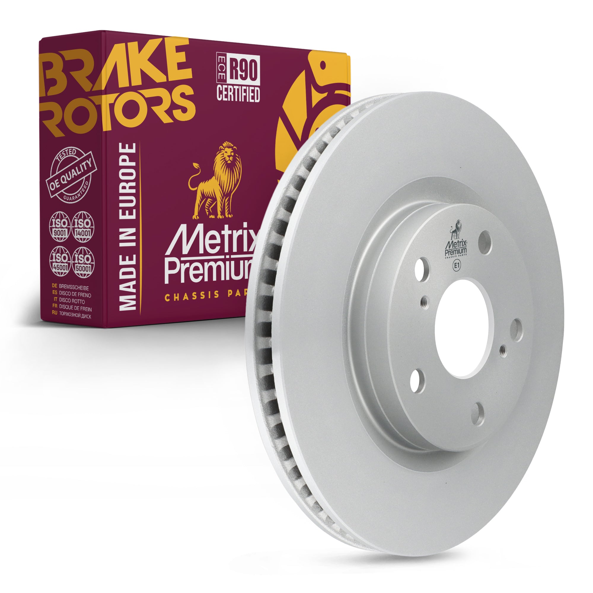 Metrix Premium Front Disc Brake Rotor 83740MF OEM fit auto parts