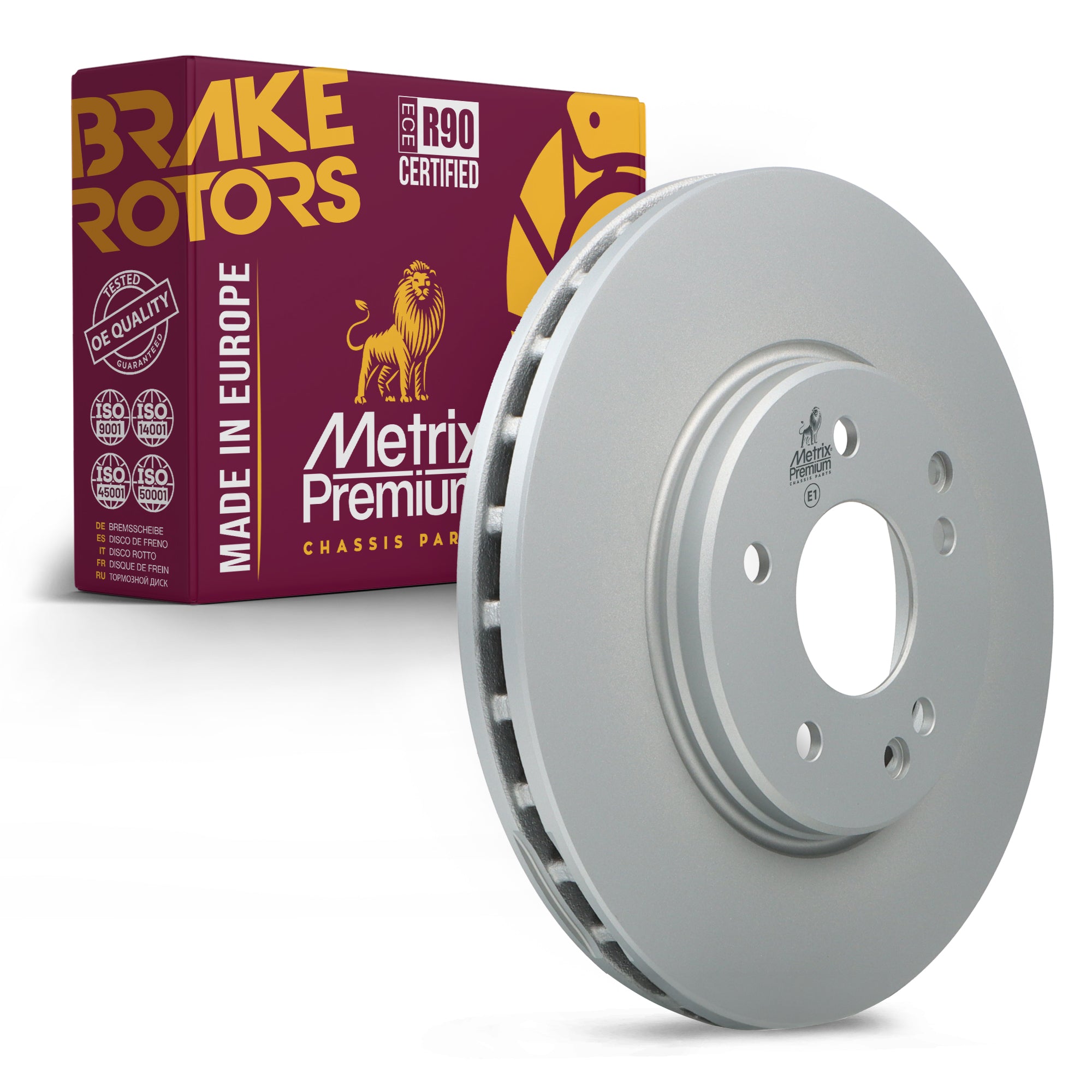 Metrix Premium Front Disc Brake Rotor 83742MF OEM fit auto parts