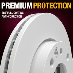 METRIX PREMIUM CHASSIS PARTS Disc Brake Rotor P/N:83751MF Fits: Hyundai Elantra 00-99, Hyundai Sonata 01-99, Hyundai Tiburon 01-99