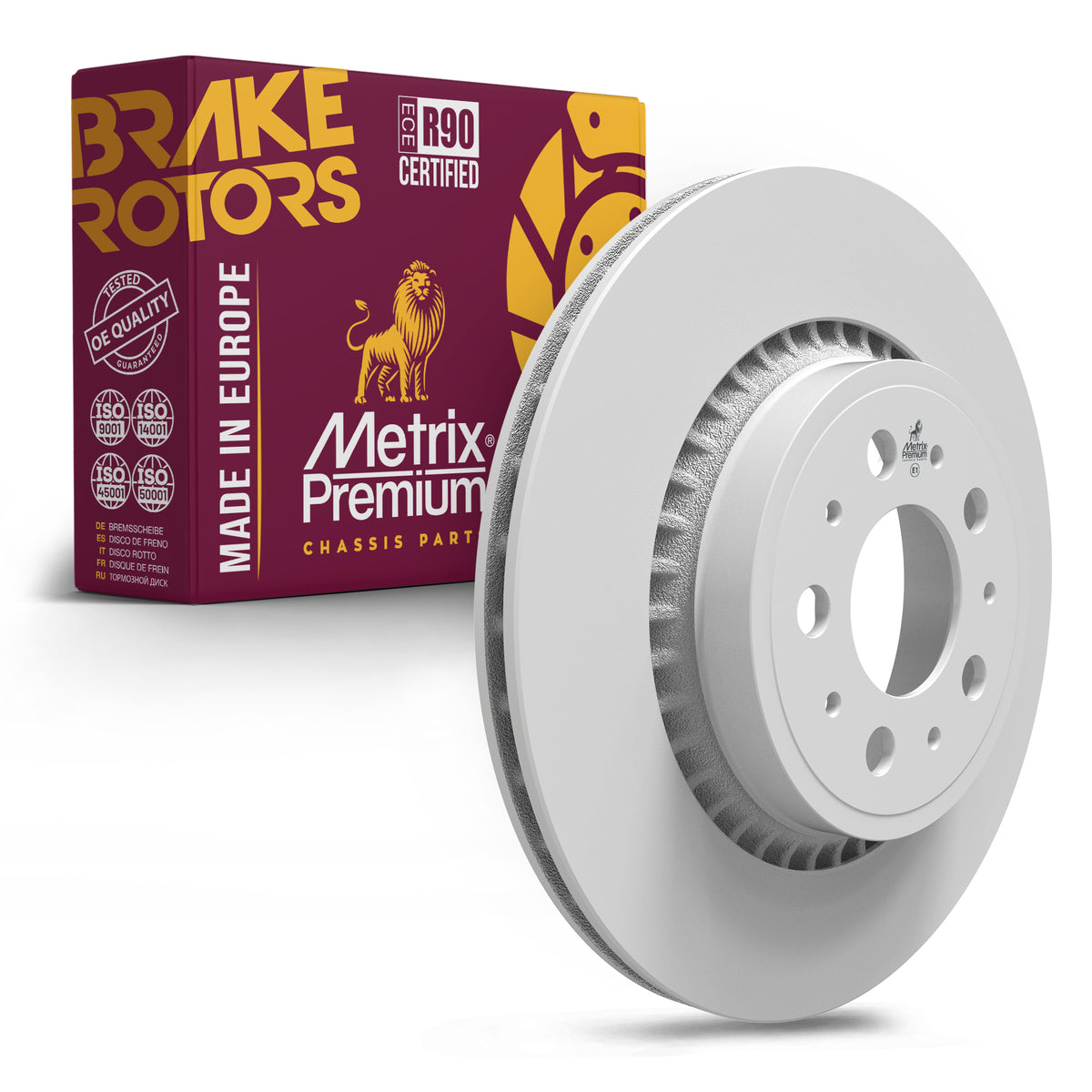 Metrix Premium Rear Disc Brake Rotor 83761MF OEM fit auto parts