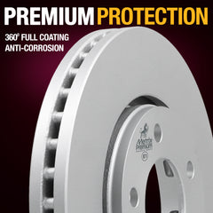 Metrix Premium Front Disc Brake Rotor Kit 92614MT suspension steering brake parts