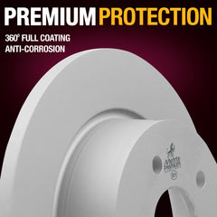 Metrix Premium Rear Disc Brake Rotor Kit 92726MT suspension steering brake parts