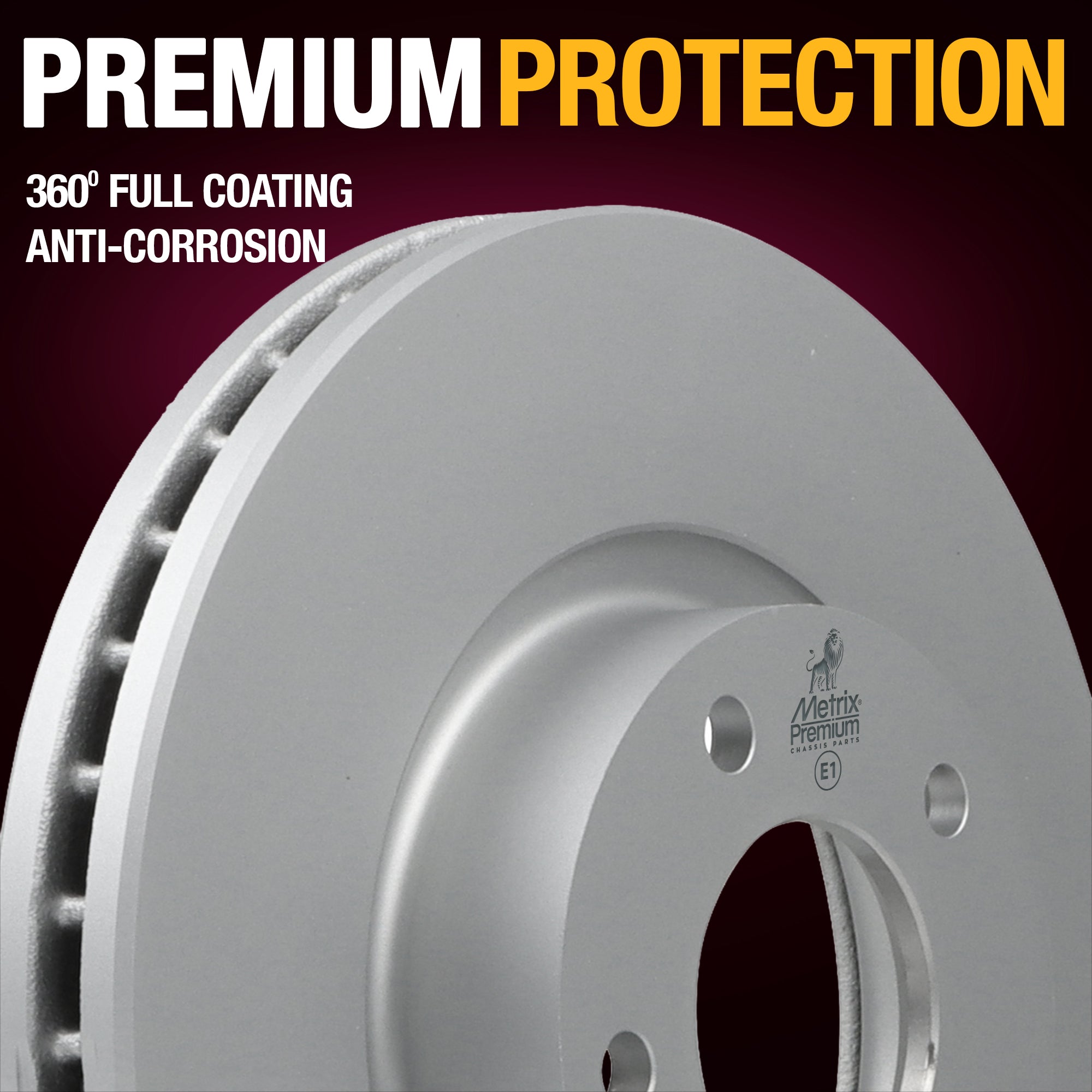 Metrix Premium Front Disc Brake Rotor Kit 92523MT suspension steering brake parts