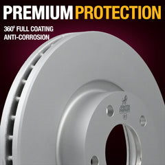 Metrix Premium Front Disc Brake Rotor Kit 92523MT suspension steering brake parts