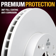Metrix Premium Front Disc Brake Rotor Kit 92723MT suspension steering brake parts