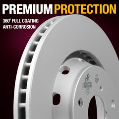 Metrix Premium Front Disc Brake Rotor Kit 92610MT suspension steering brake parts