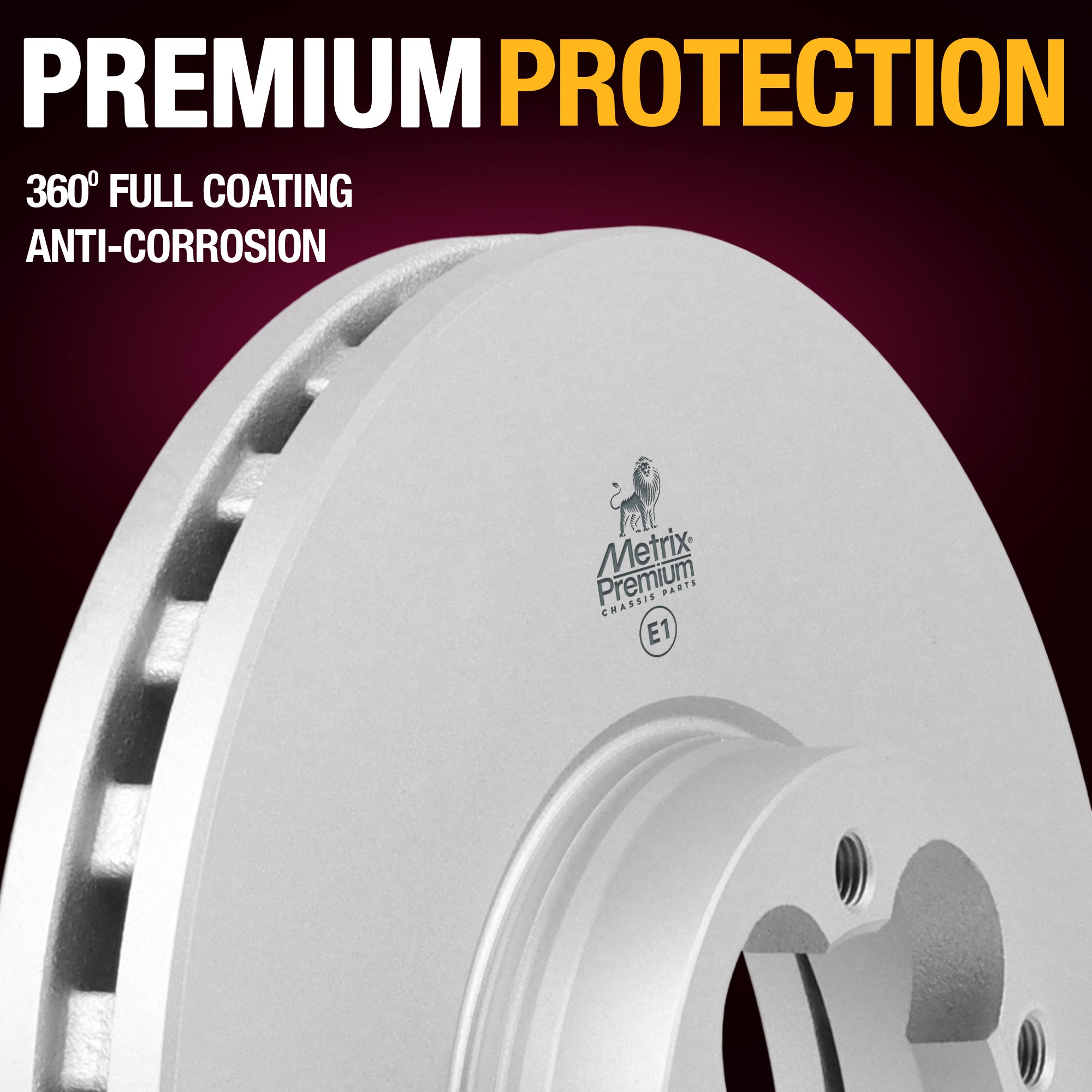 Metrix Premium Front Disc Brake Rotor Kit 92335MT suspension steering brake parts