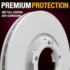 METRIX PREMIUM CHASSIS PARTS Disc Brake Rotor P/N:83876MF Fits: Mitsubishi Van 90-87
