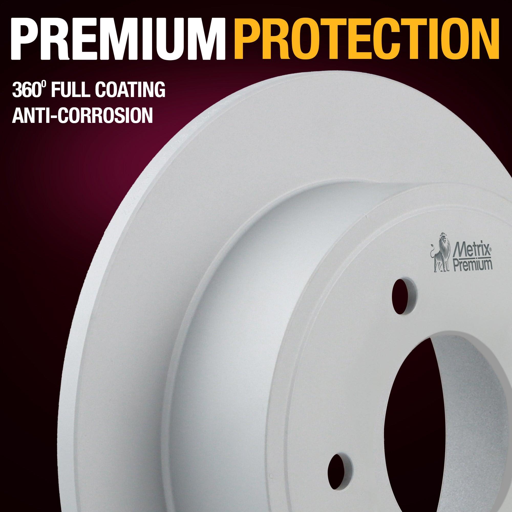 Metrix Premium 2 PC Brake Rotor Kit 96420MT aftermarket parts