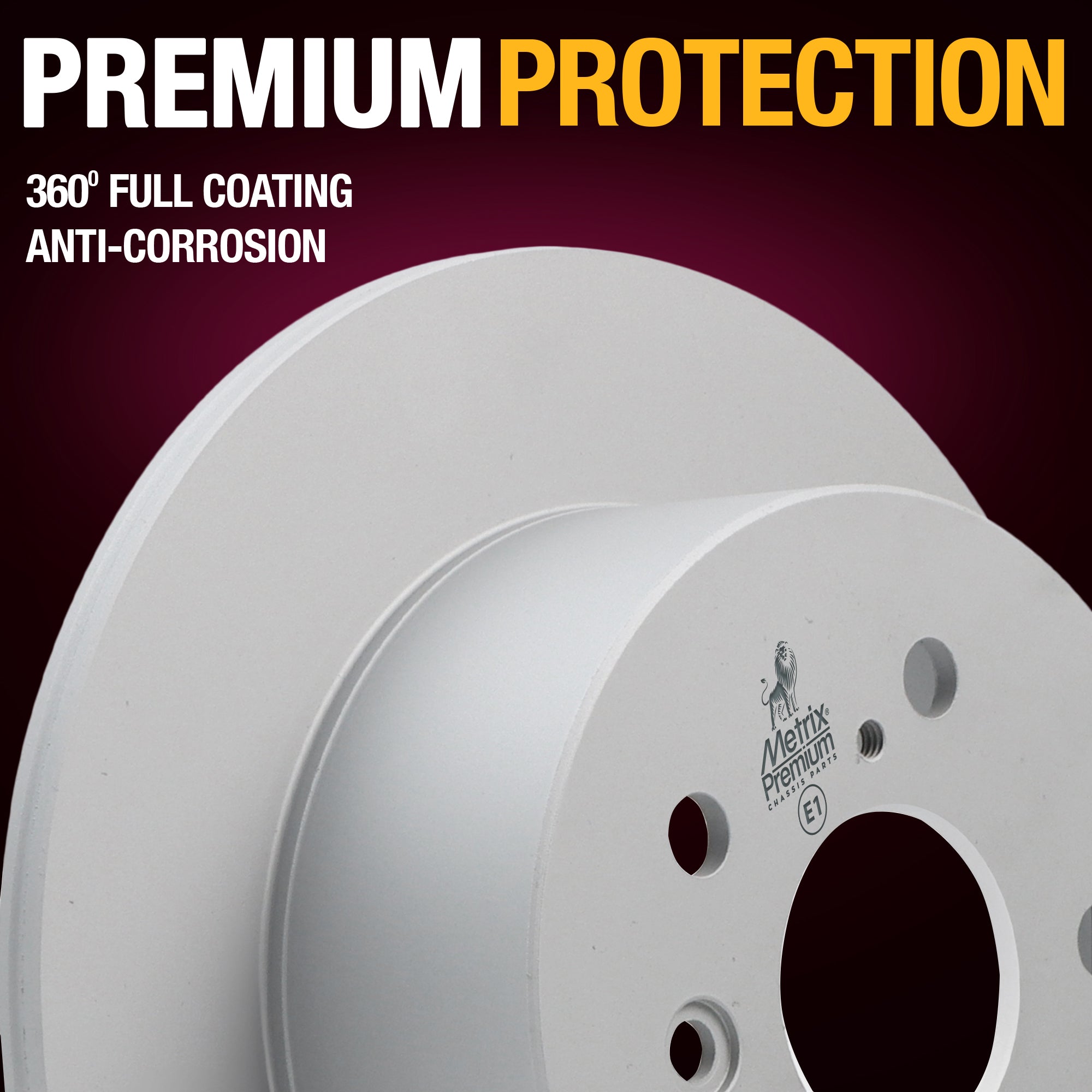 Metrix Premium Rear Disc Brake Rotor Kit 92608MT suspension steering brake parts