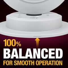 Engineered for thermal stability, they resist warping and maintain consistent stopping power under all driving conditions.