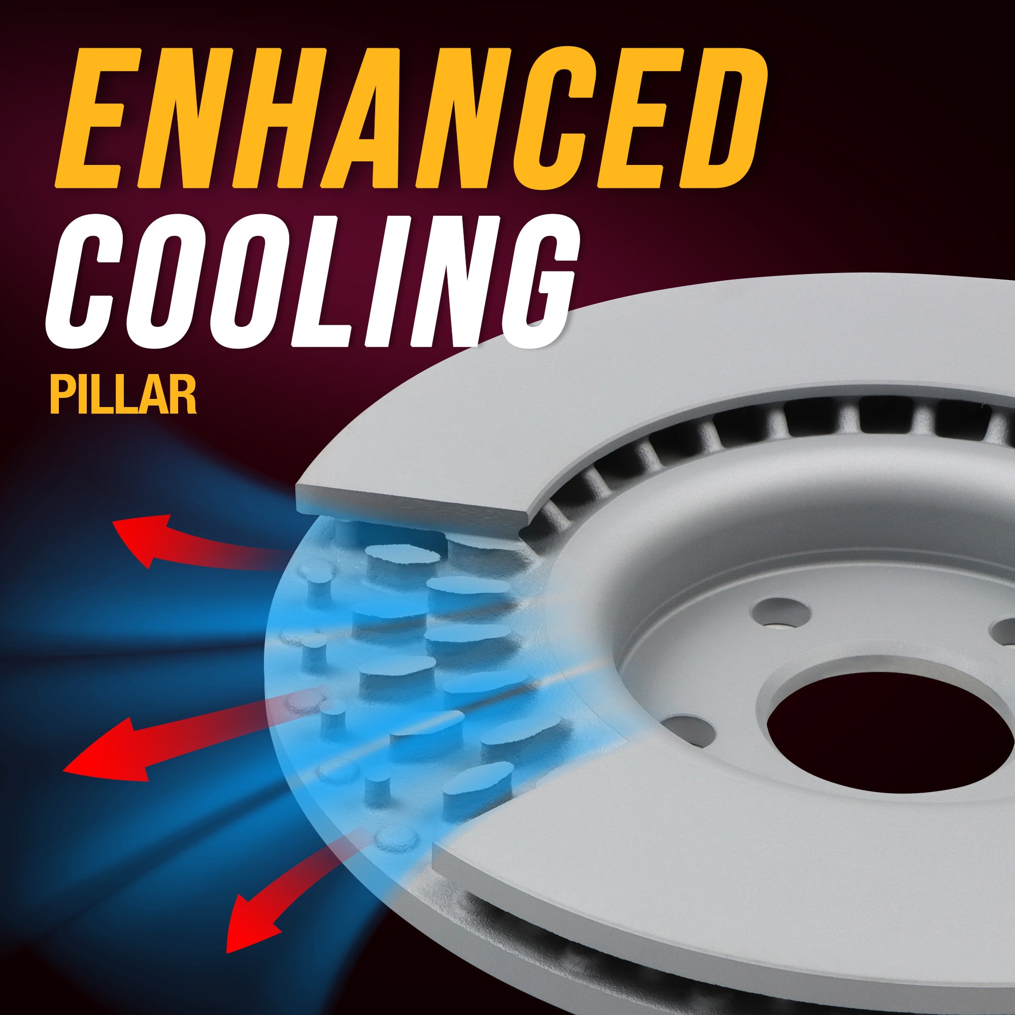 Engineered for thermal stability, they resist warping and maintain consistent stopping power under all driving conditions.