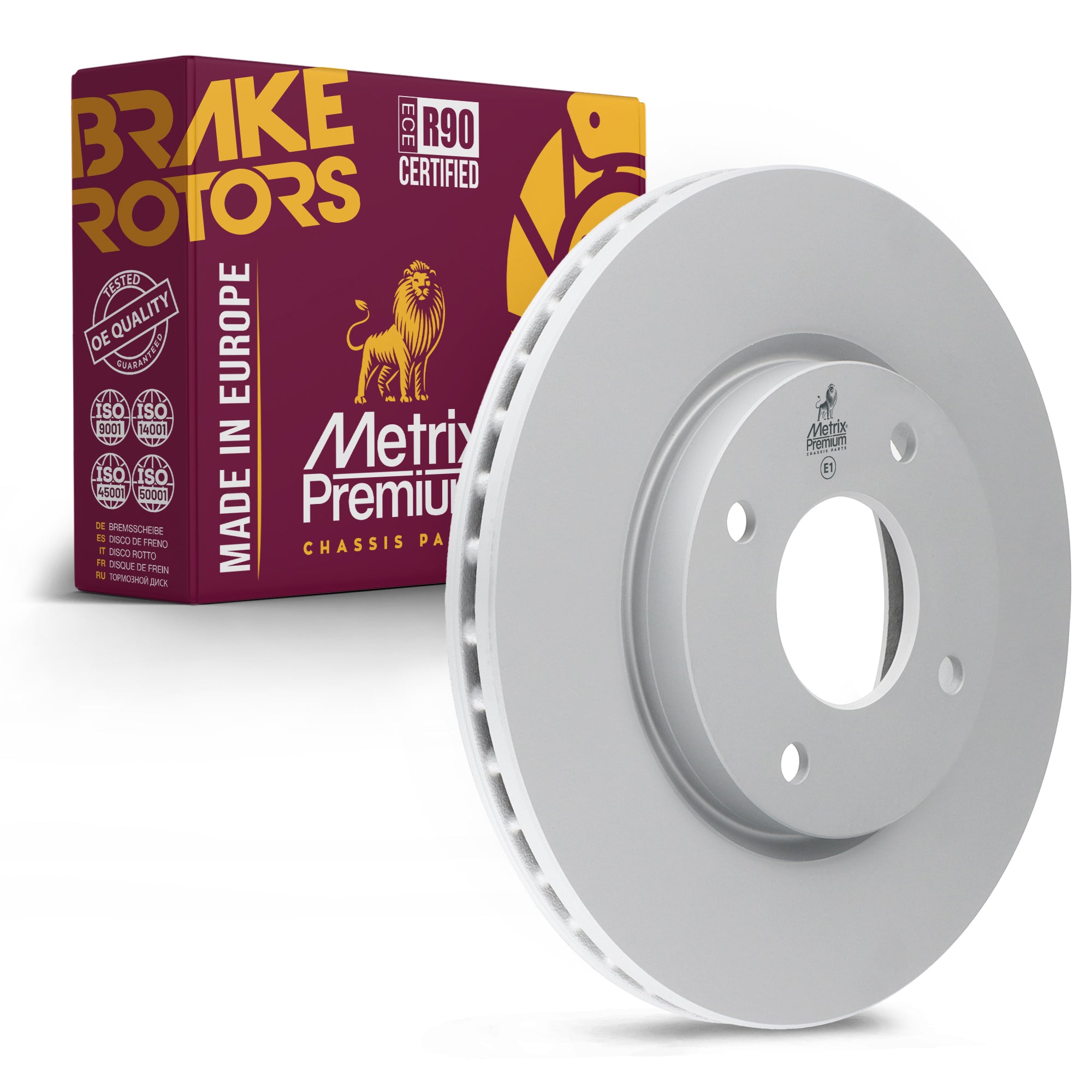 Metrix Premium Front Disc Brake Rotor 83936MF OEM fit auto parts