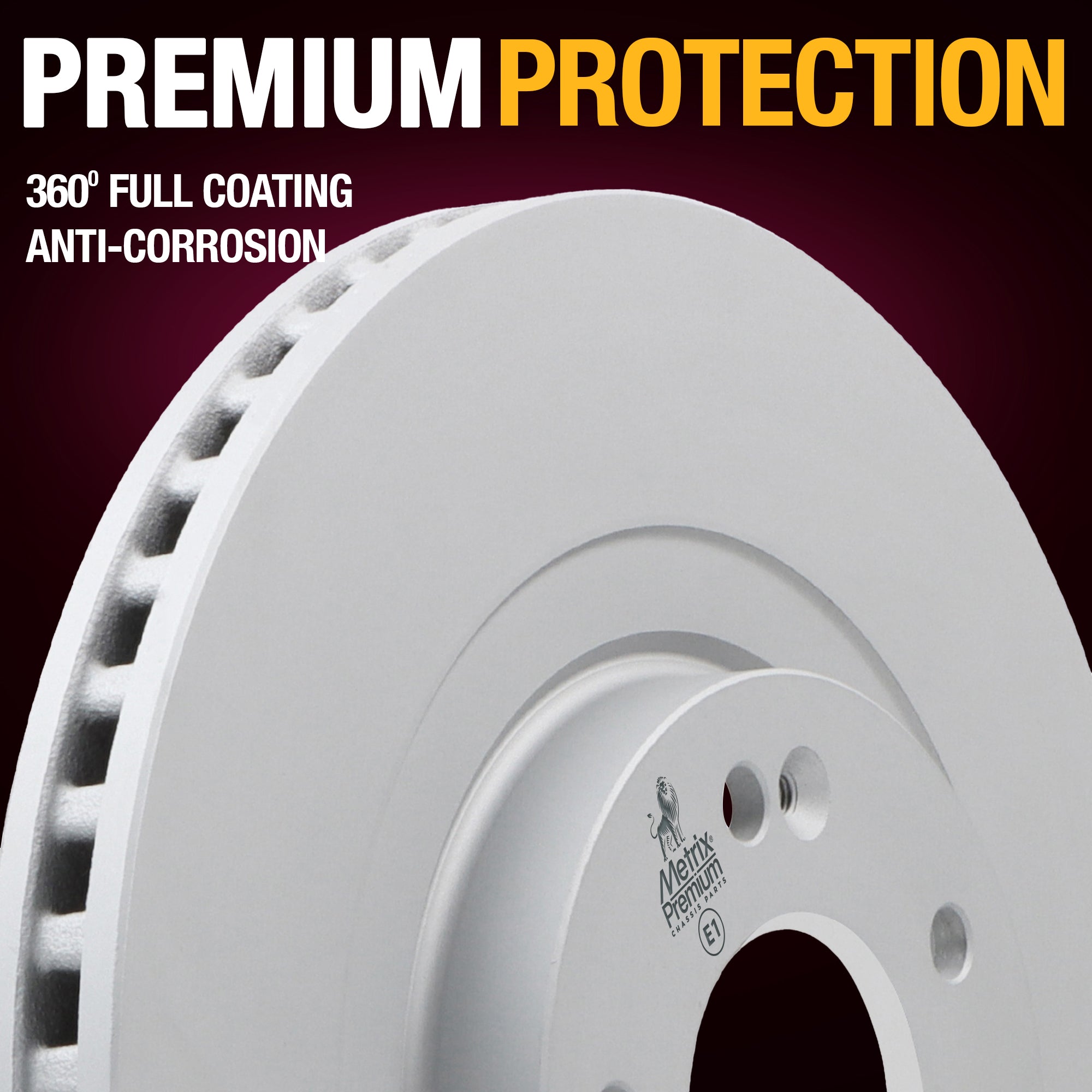Metrix Premium Front Disc Brake Rotor Kit 92553MT suspension steering brake parts