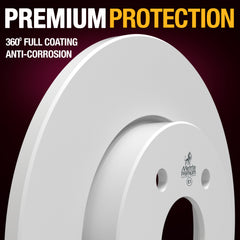 METRIX PREMIUM CHASSIS PARTS Disc Brake Rotor P/N:83953MF Fits: Jaguar X-type 08-02