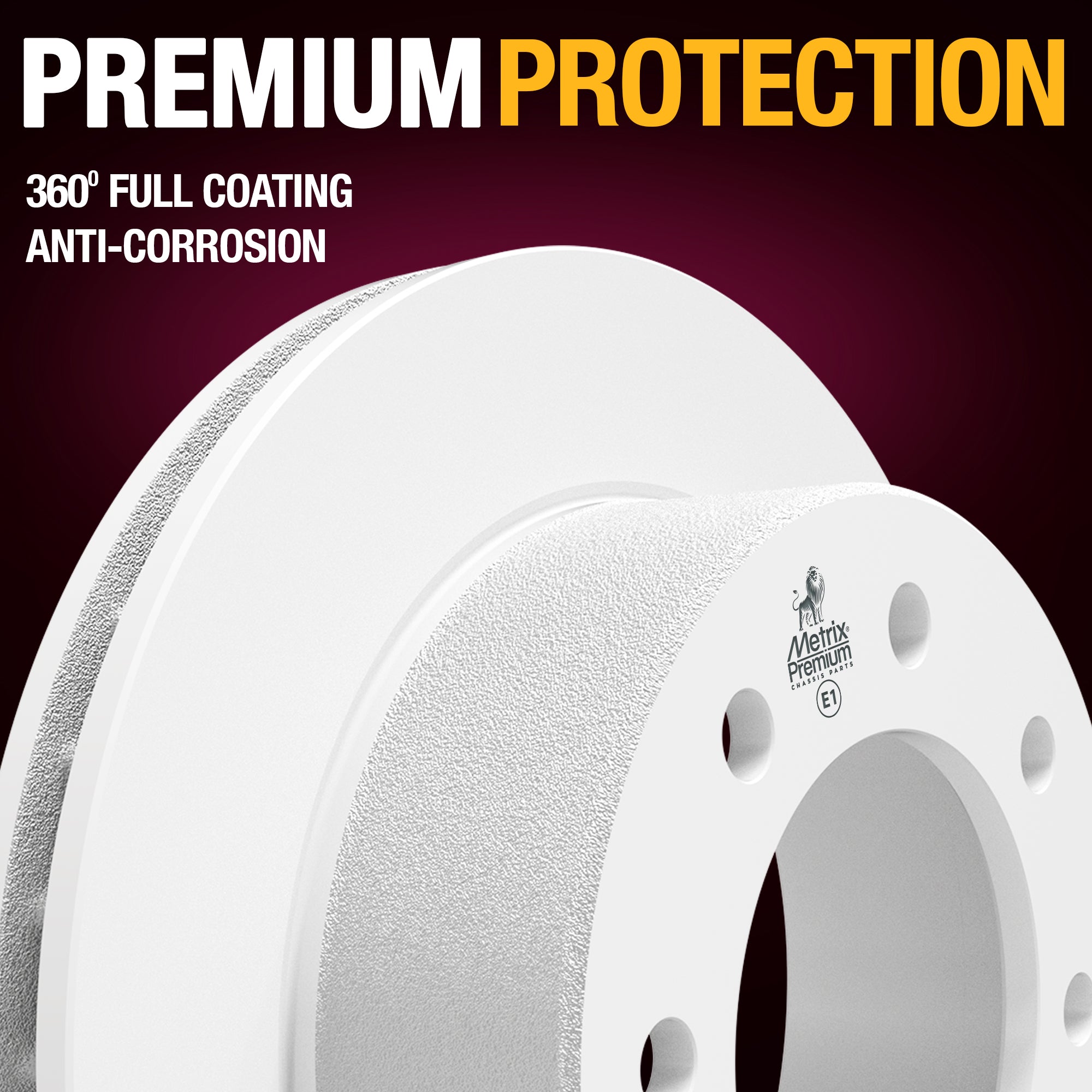 Metrix Premium Rear Disc Brake Rotor Kit 92270MT spare car parts
