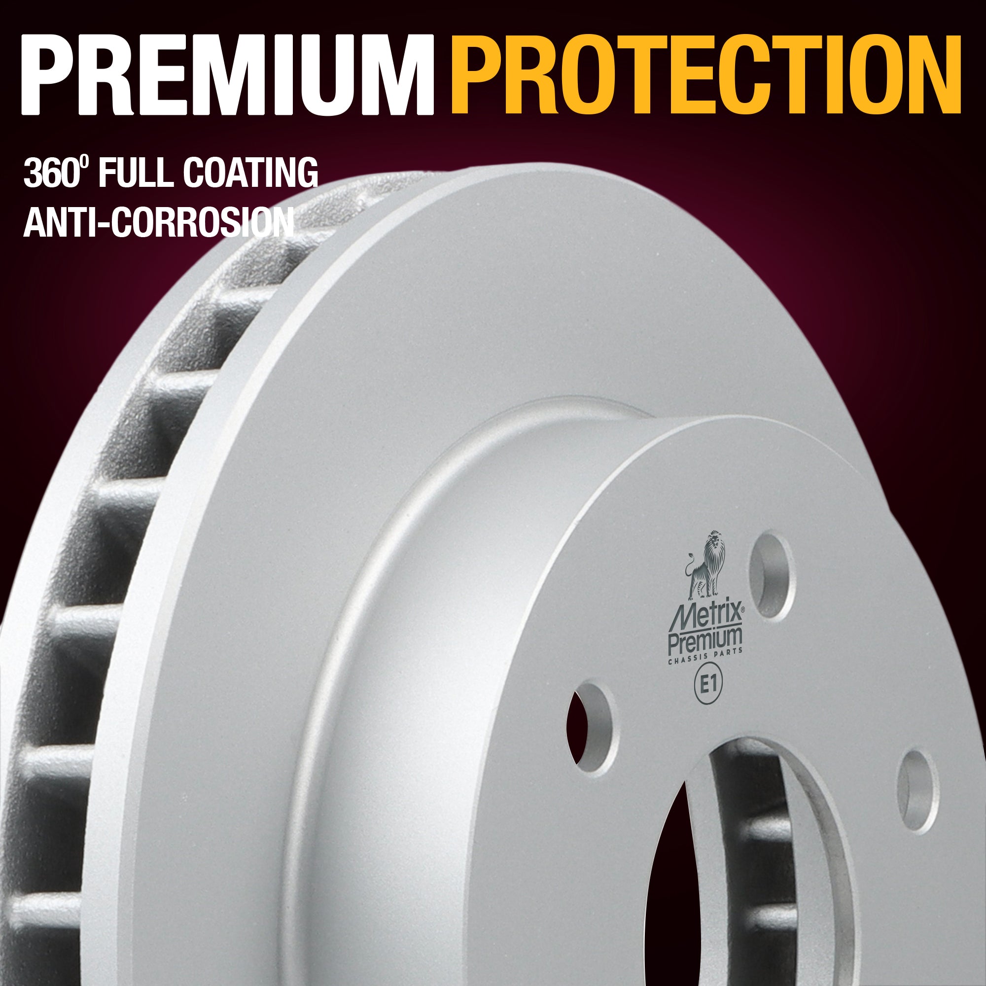 Metrix Premium Front Disc Brake Rotor Kit 92600MT suspension steering brake parts