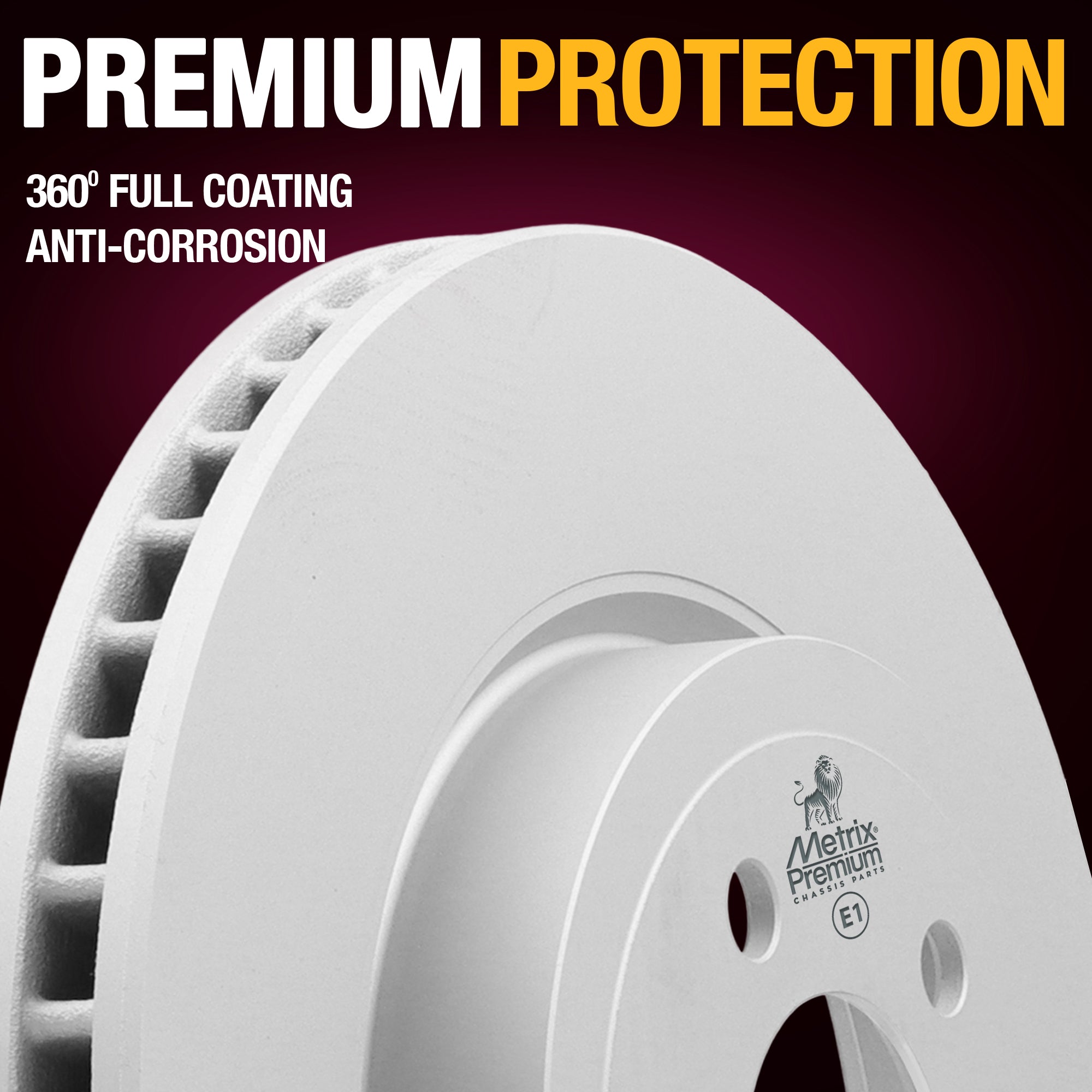 Metrix Premium Front Disc Brake Rotor Kit 92386MT high quality car parts