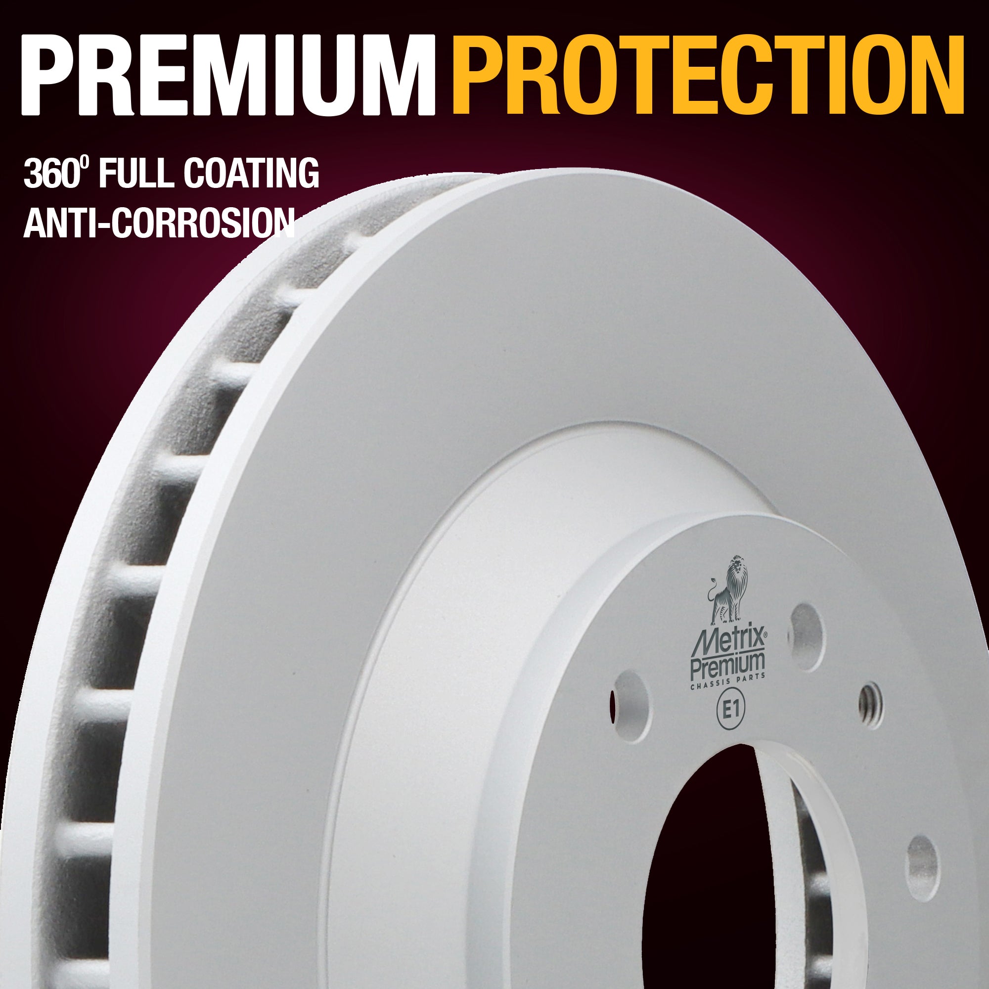 Metrix Premium Front Disc Brake Rotor Kit 92707MT suspension steering brake parts