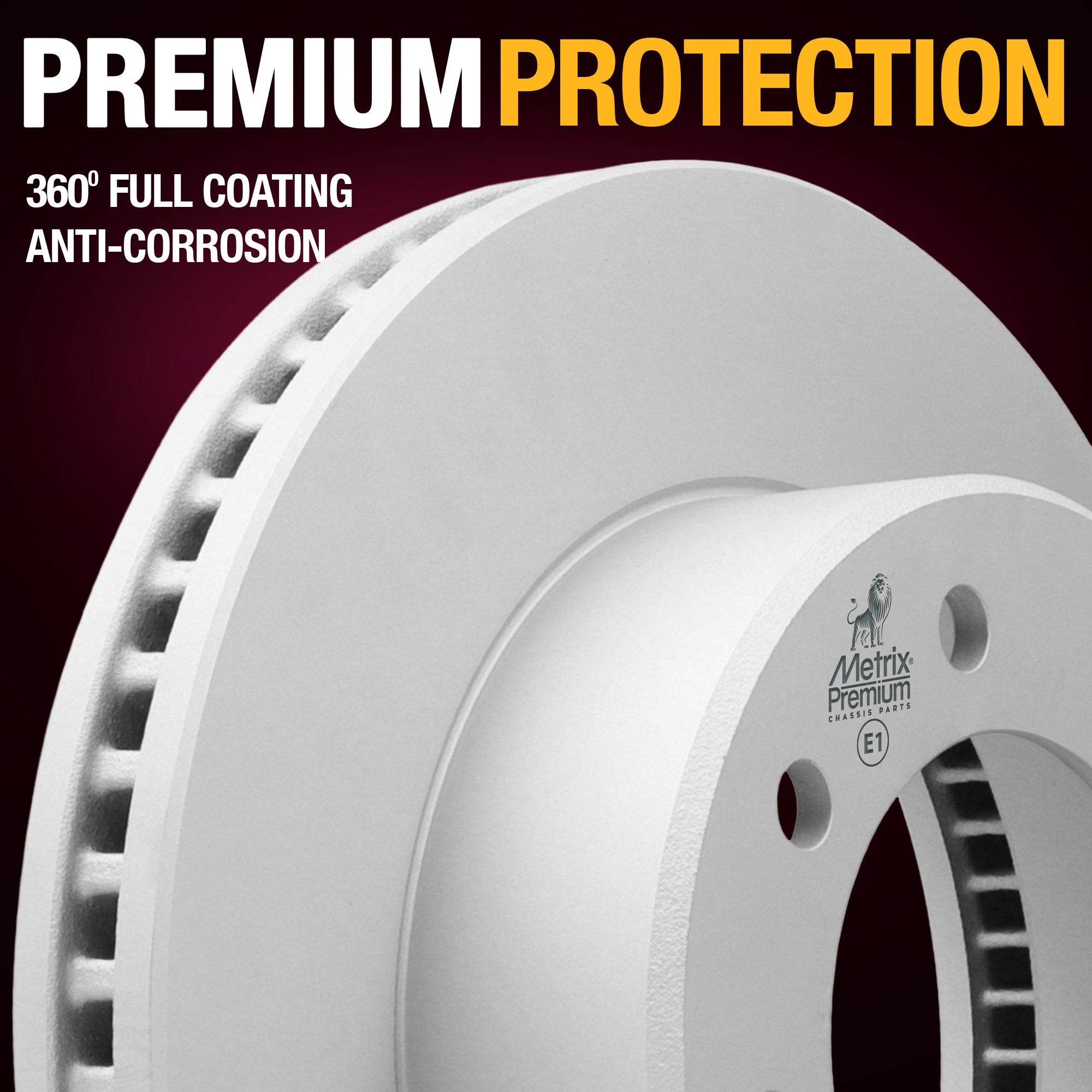 Metrix Premium Front Disc Brake Rotor 83985MF suspension steering brake parts
