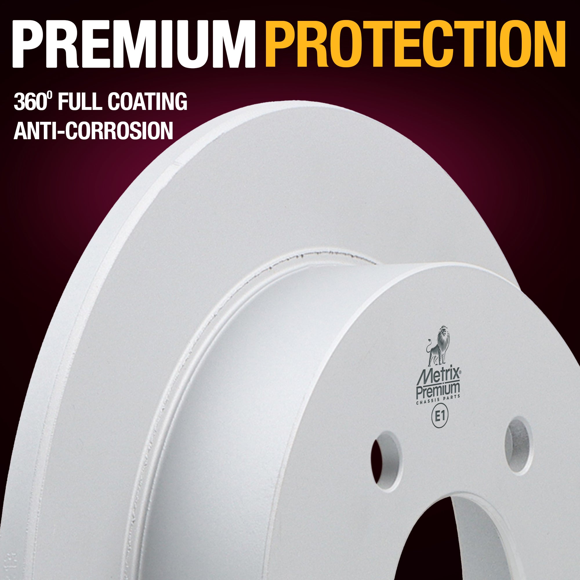 Metrix Premium Rear Disc Brake Rotor Kit 92706MT suspension steering brake parts