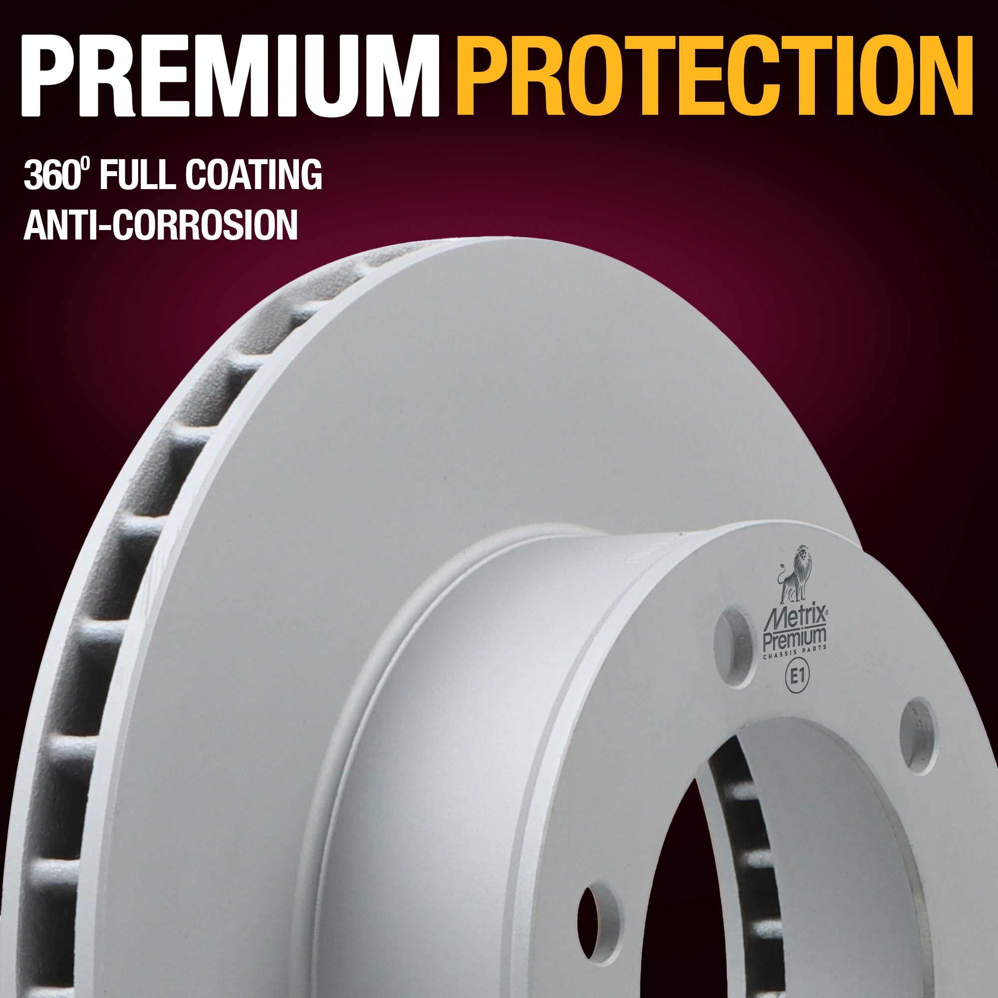 Metrix Premium Front Disc Brake Rotor Kit 92551MT suspension steering brake parts