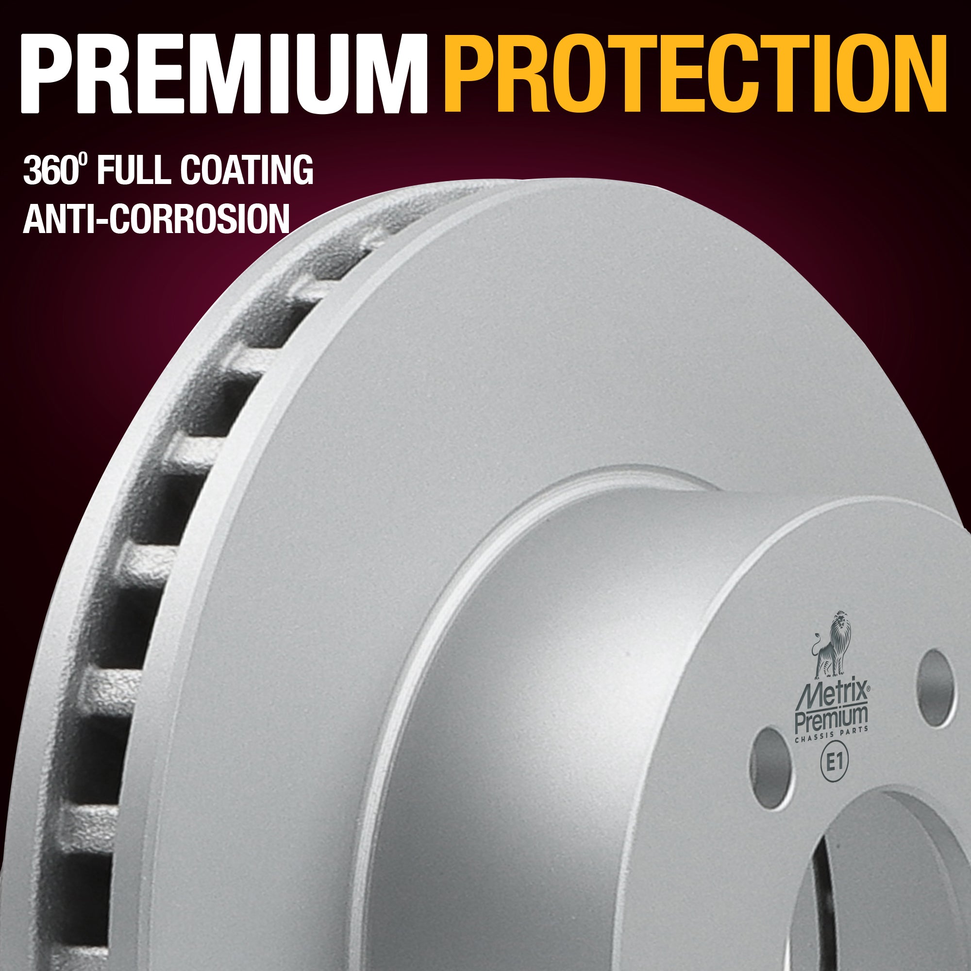 Metrix Premium Front Disc Brake Rotor Kit 92595MT suspension steering brake parts