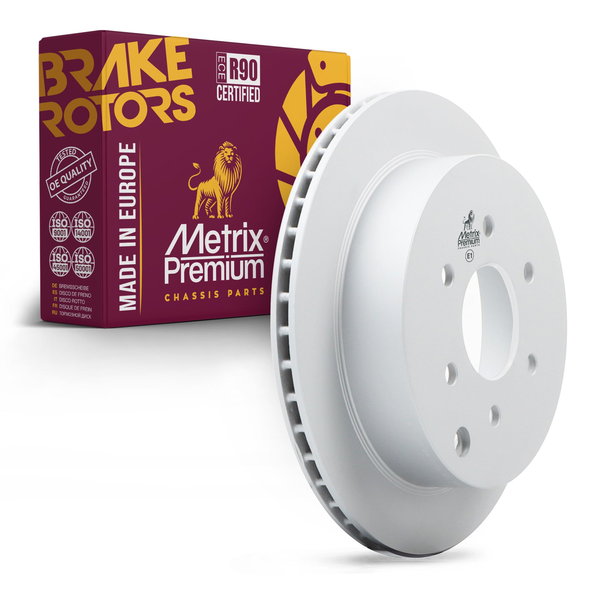 Metrix Premium Rear Disc Brake Rotor 84004MF OEM fit auto parts