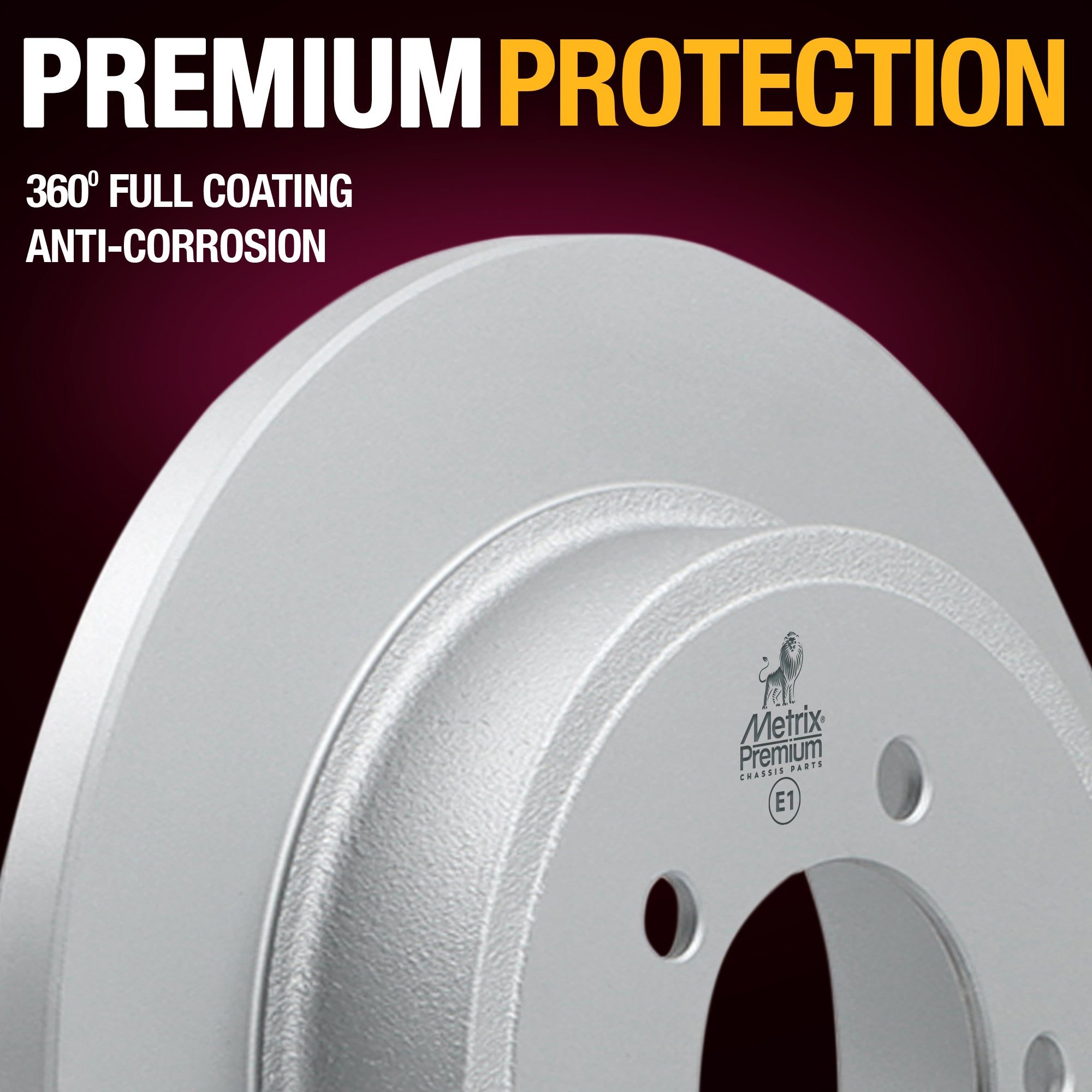 Metrix Premium Rear Disc Brake Rotor Kit 92548MT suspension steering brake parts