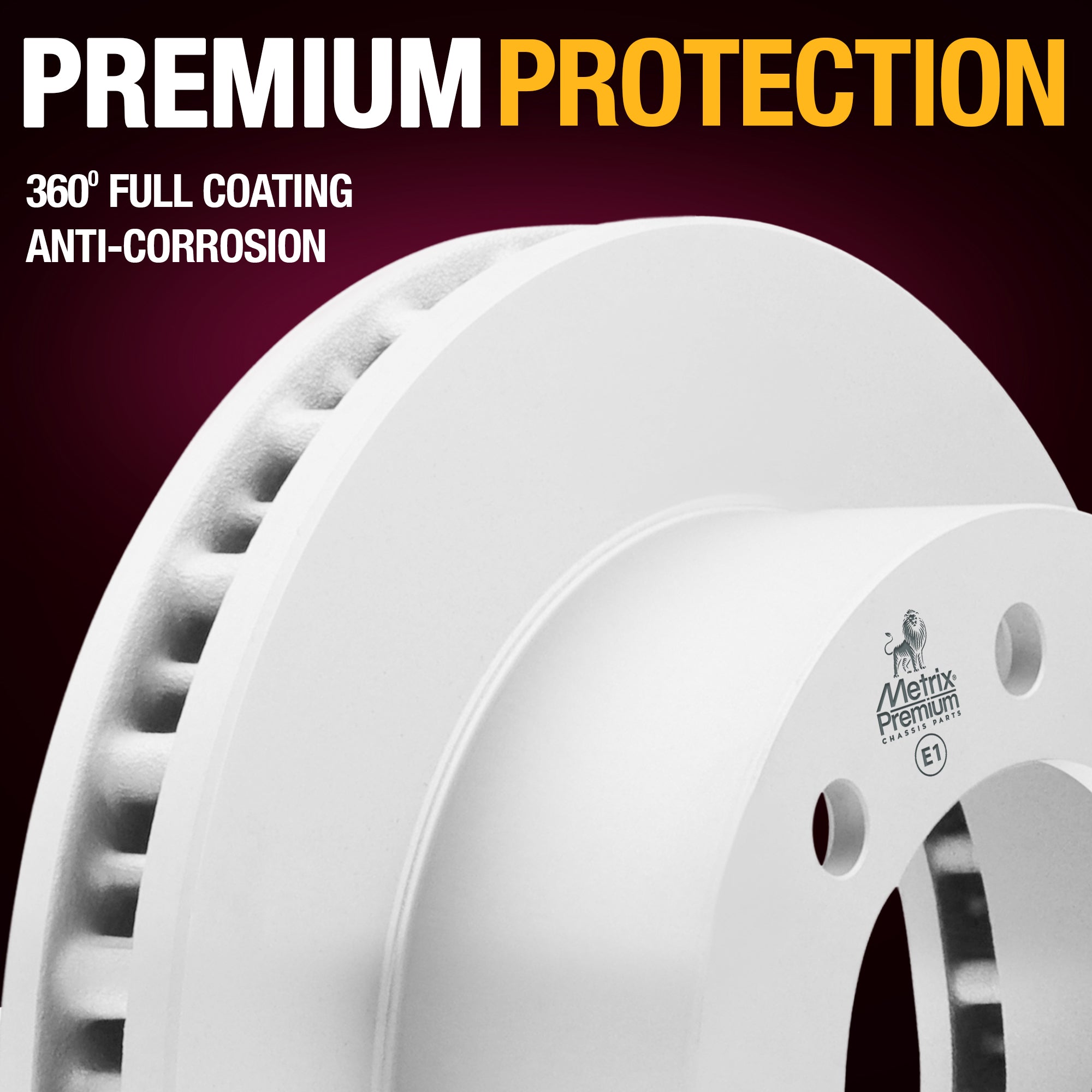 Metrix Premium Front Disc Brake Rotor Kit 92383MT suspension steering brake parts