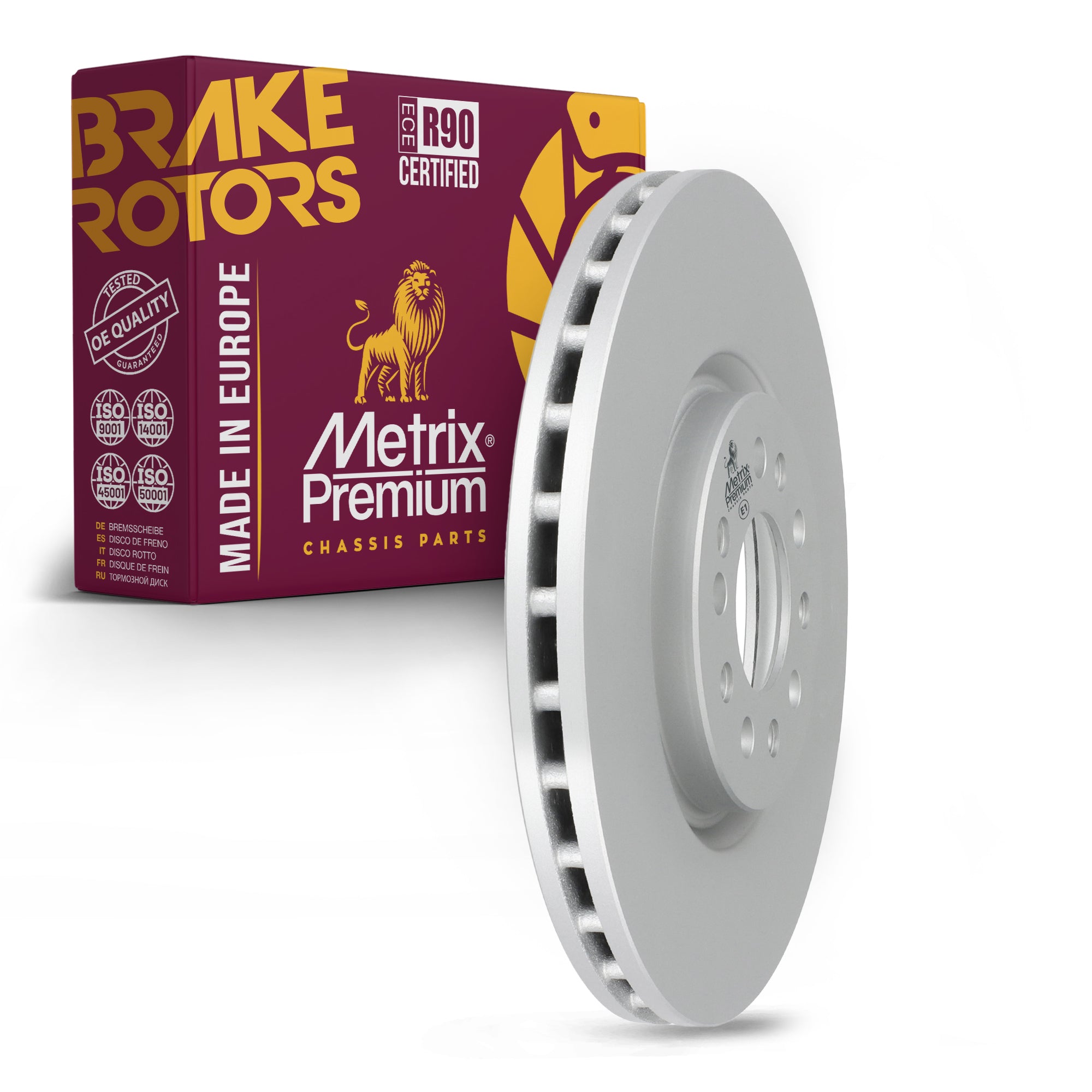 Metrix Premium Front Disc Brake Rotor 84033MF OEM fit auto parts