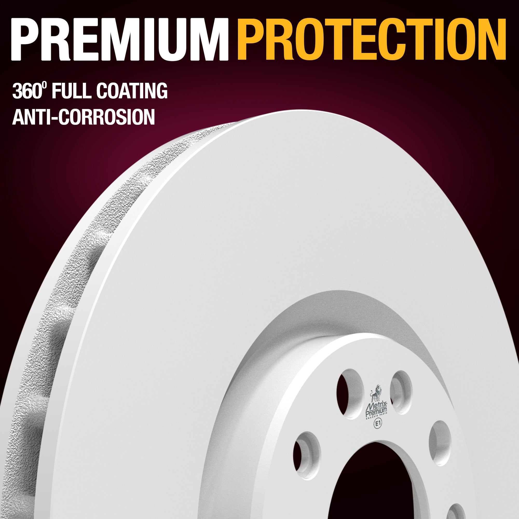 Metrix Premium Front Disc Brake Rotor 84035MF suspension steering brake parts