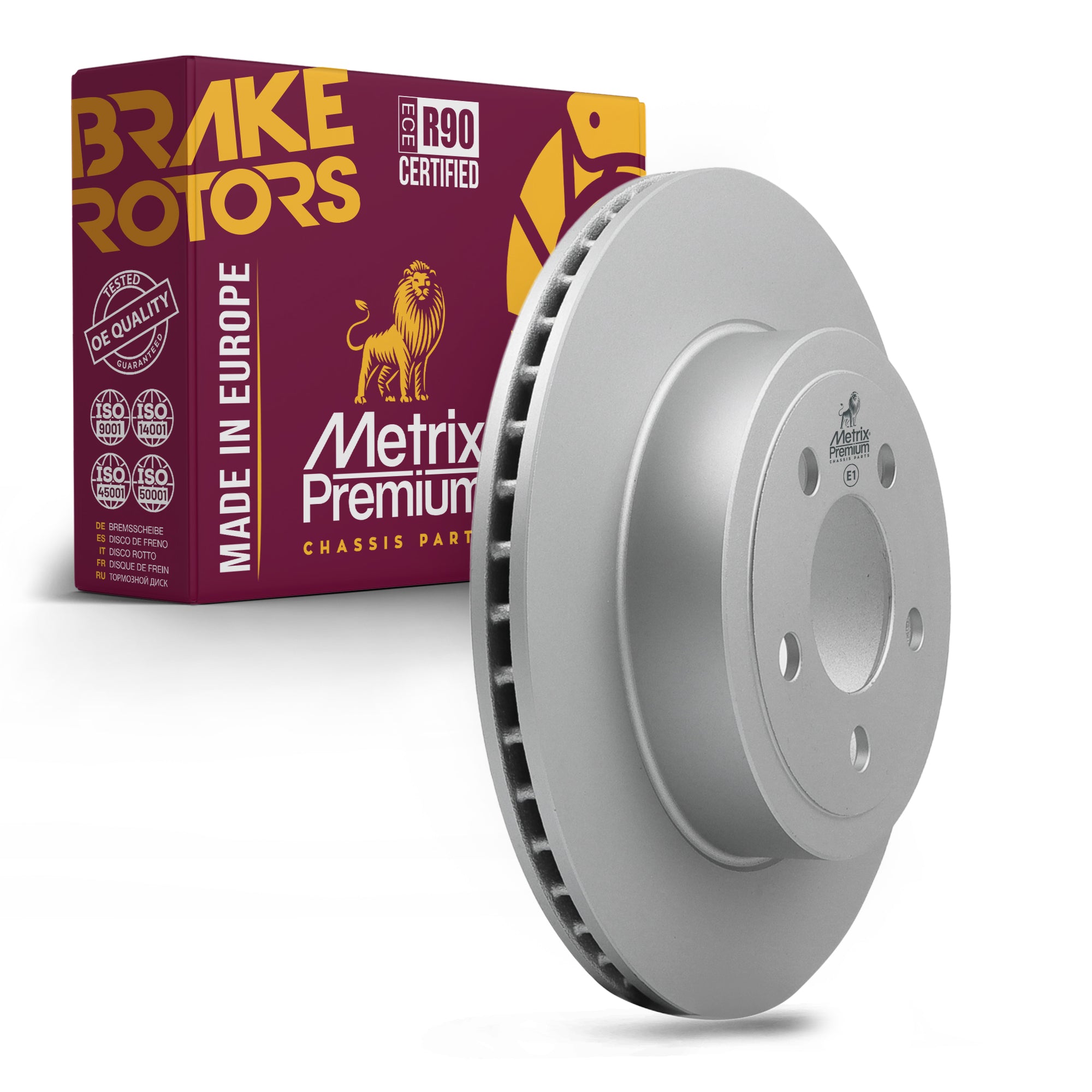 Metrix Premium Rear Disc Brake Rotor 84039MF OEM fit auto parts