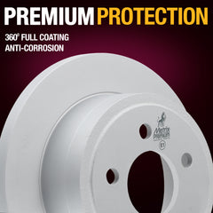 Metrix Premium Rear Disc Brake Rotor Kit 92546MT suspension steering brake parts