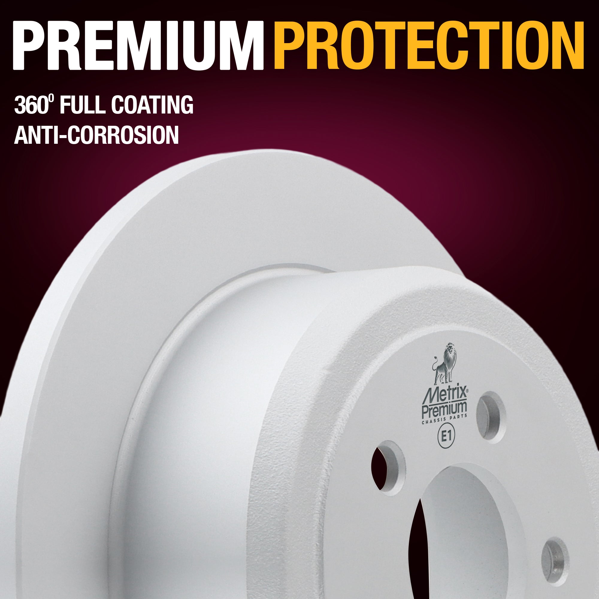 Metrix Premium Rear Disc Brake Rotor Kit 92590MT suspension steering brake parts
