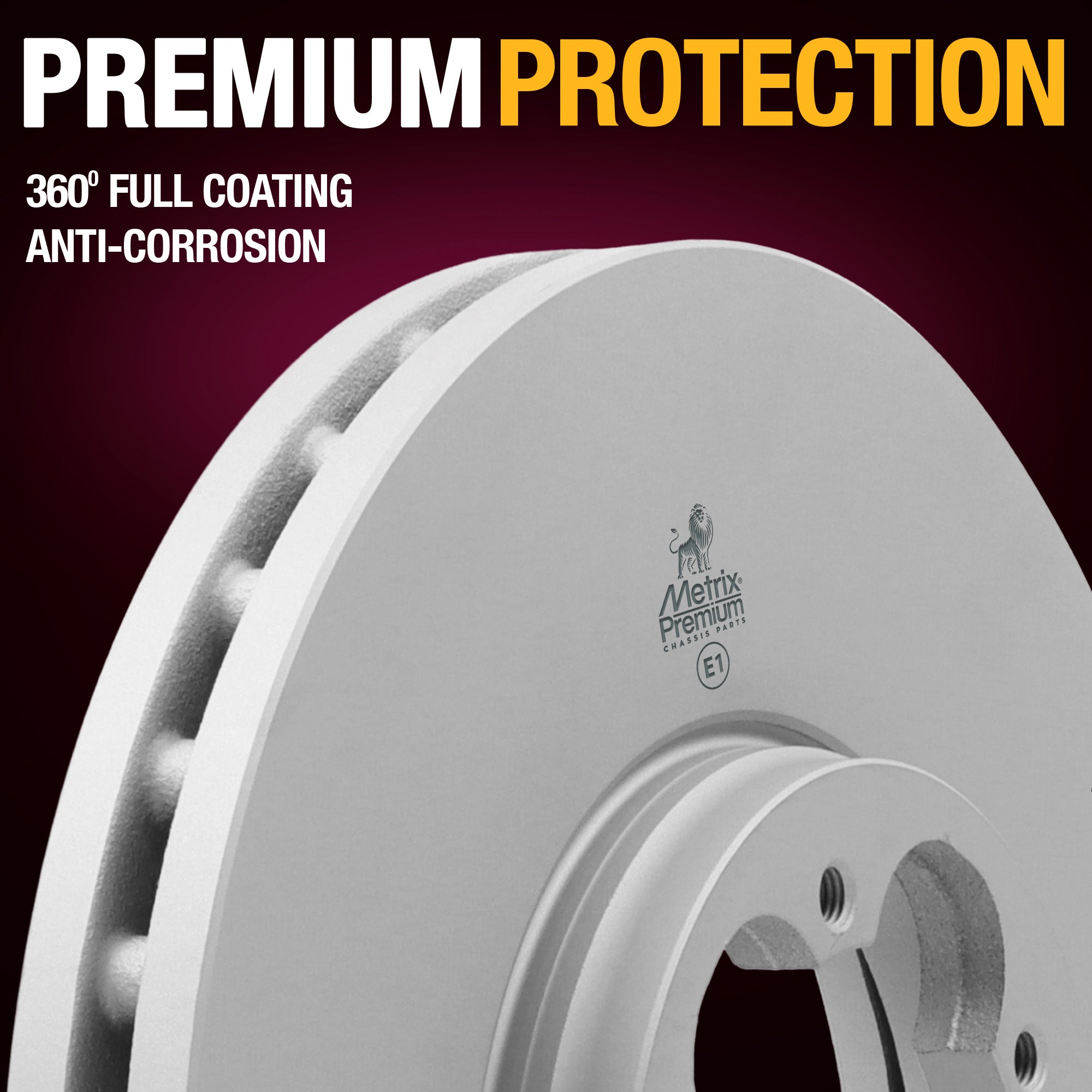 Metrix Premium Front Disc Brake Rotor Kit 92333MT suspension steering brake parts