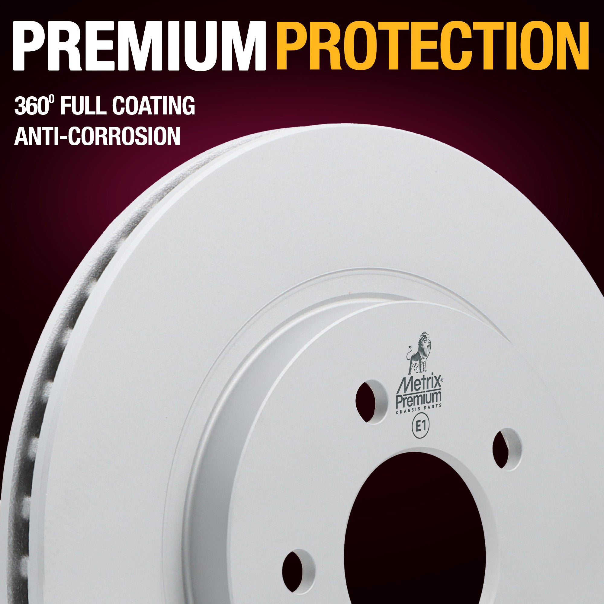 Metrix Premium Rear Disc Brake Rotor Kit 92696MT suspension steering brake parts