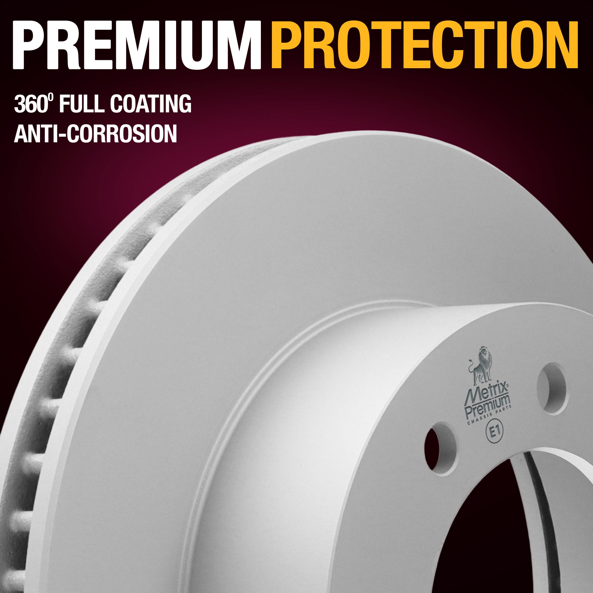 Metrix Premium Front Disc Brake Rotor 84047MF suspension steering brake parts