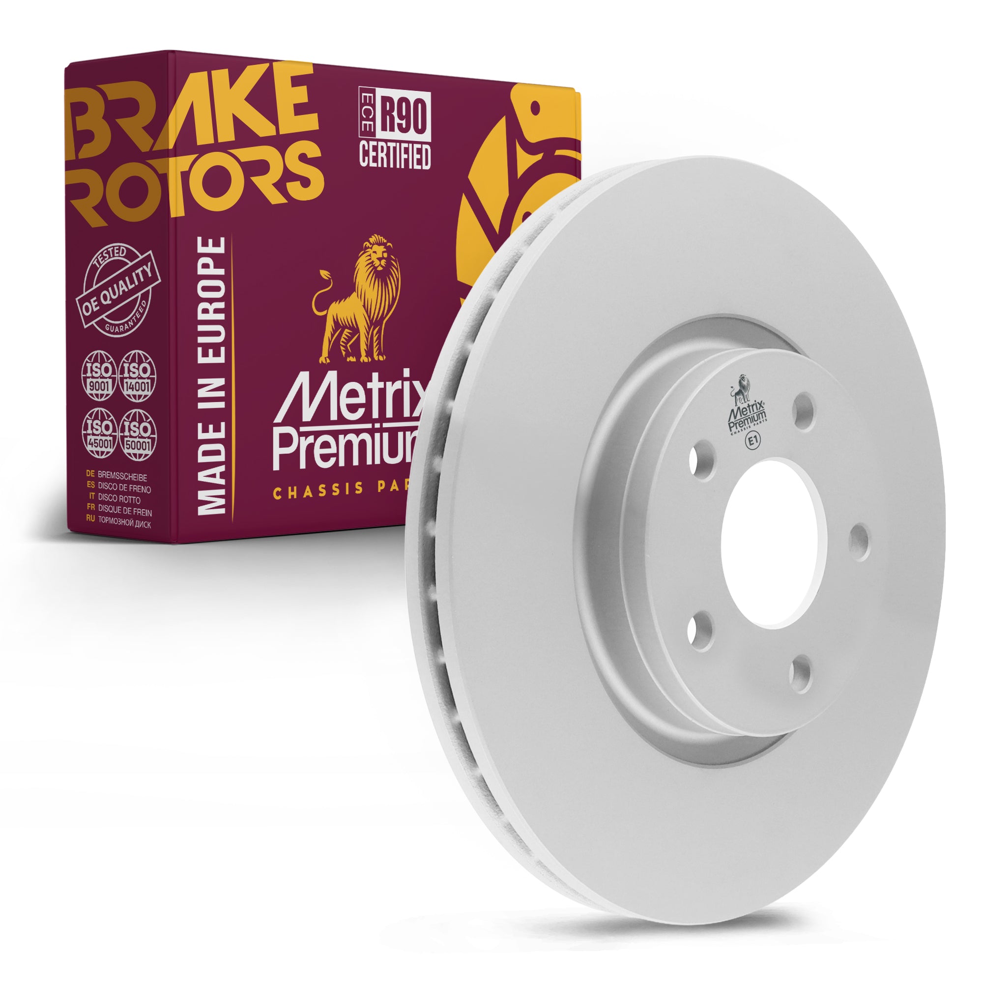Metrix Premium Front Disc Brake Rotor 84052MF OEM fit auto parts