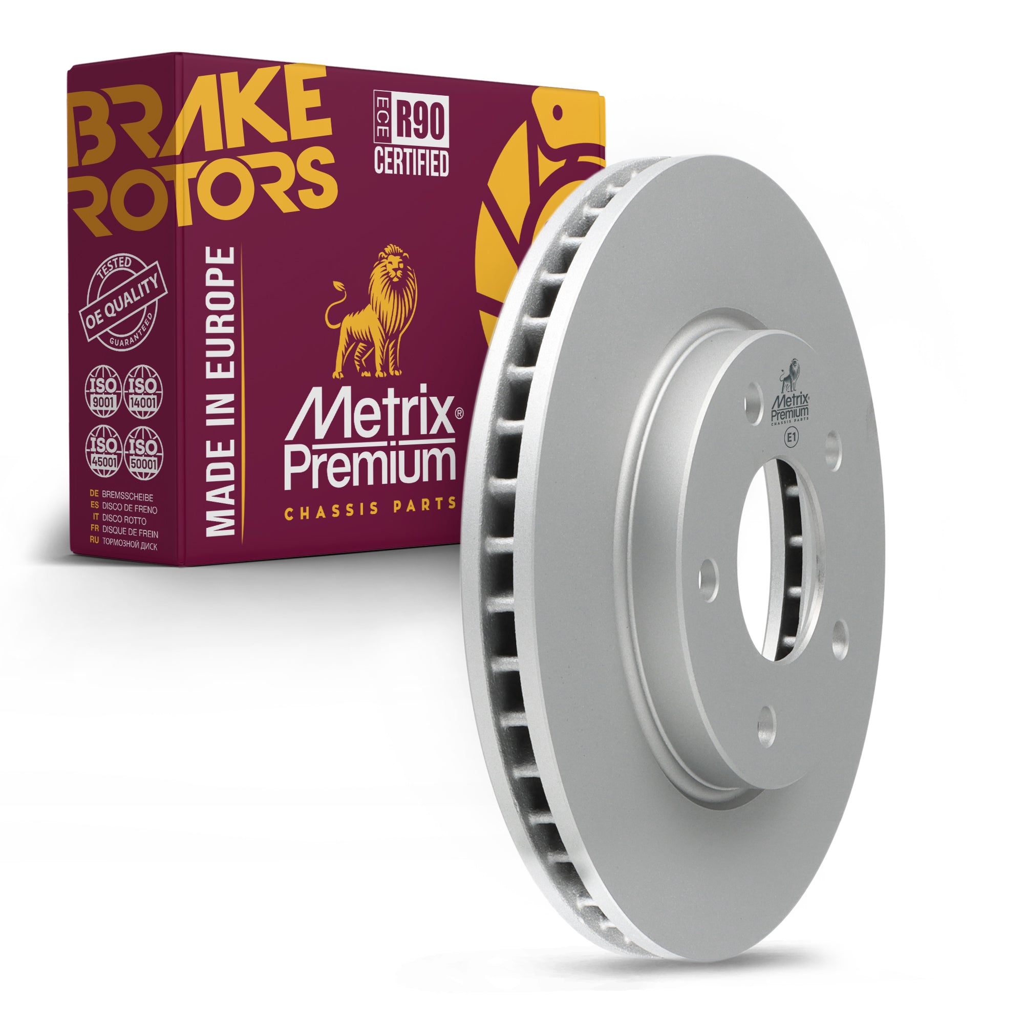 Metrix Premium Front Disc Brake Rotor 84053MF OEM fit auto parts
